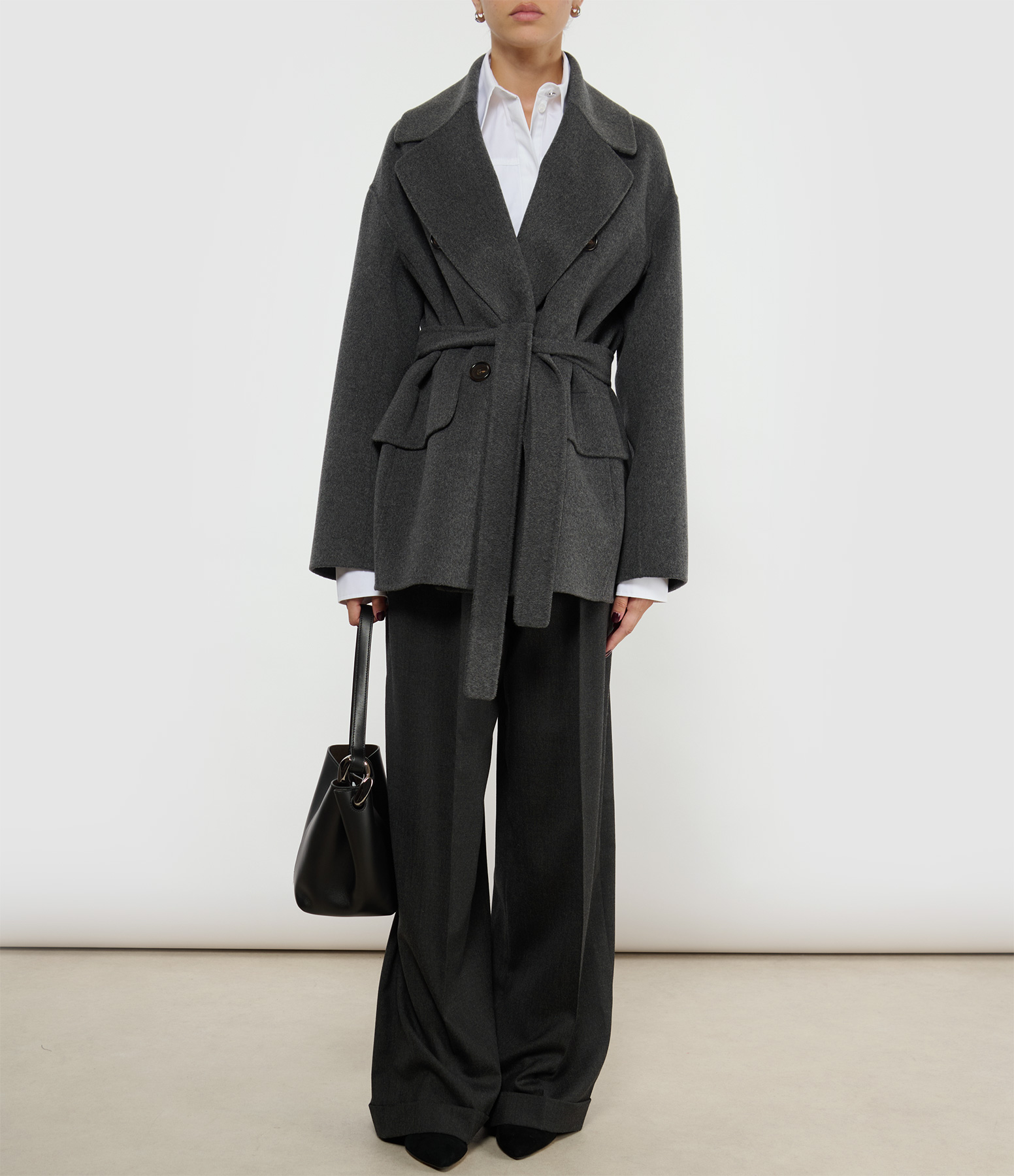Ornella Grey Coat