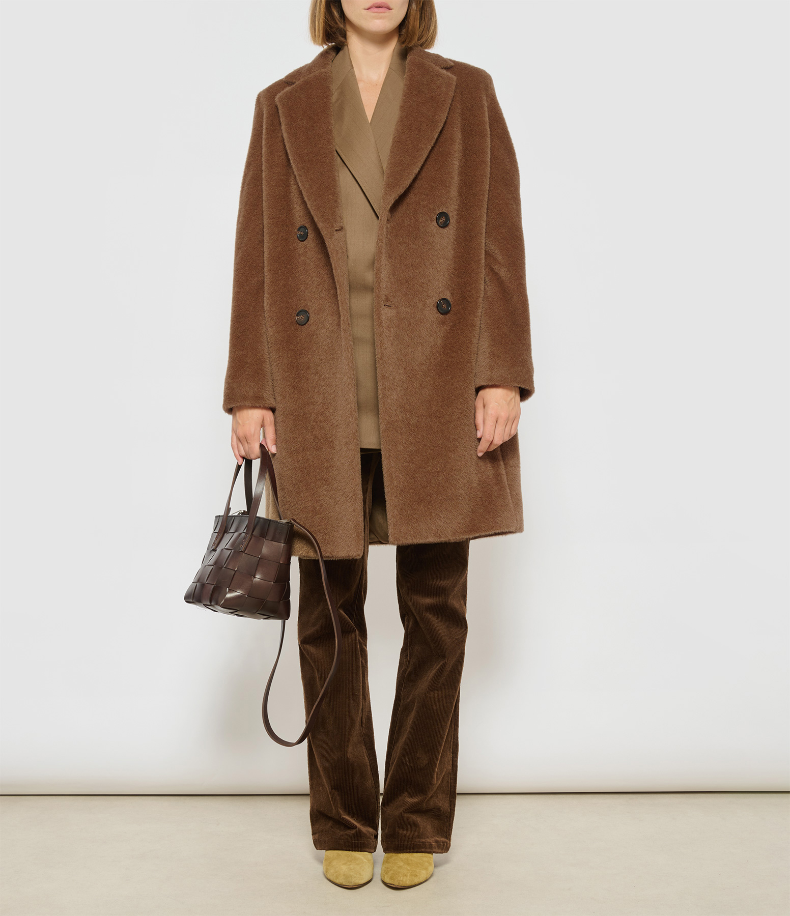Roseto Brown Coat