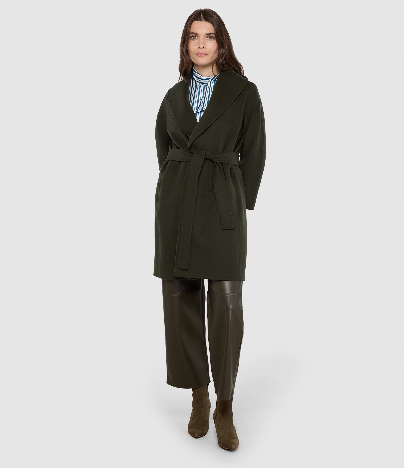Messi Khaki Coat, 'S Max'