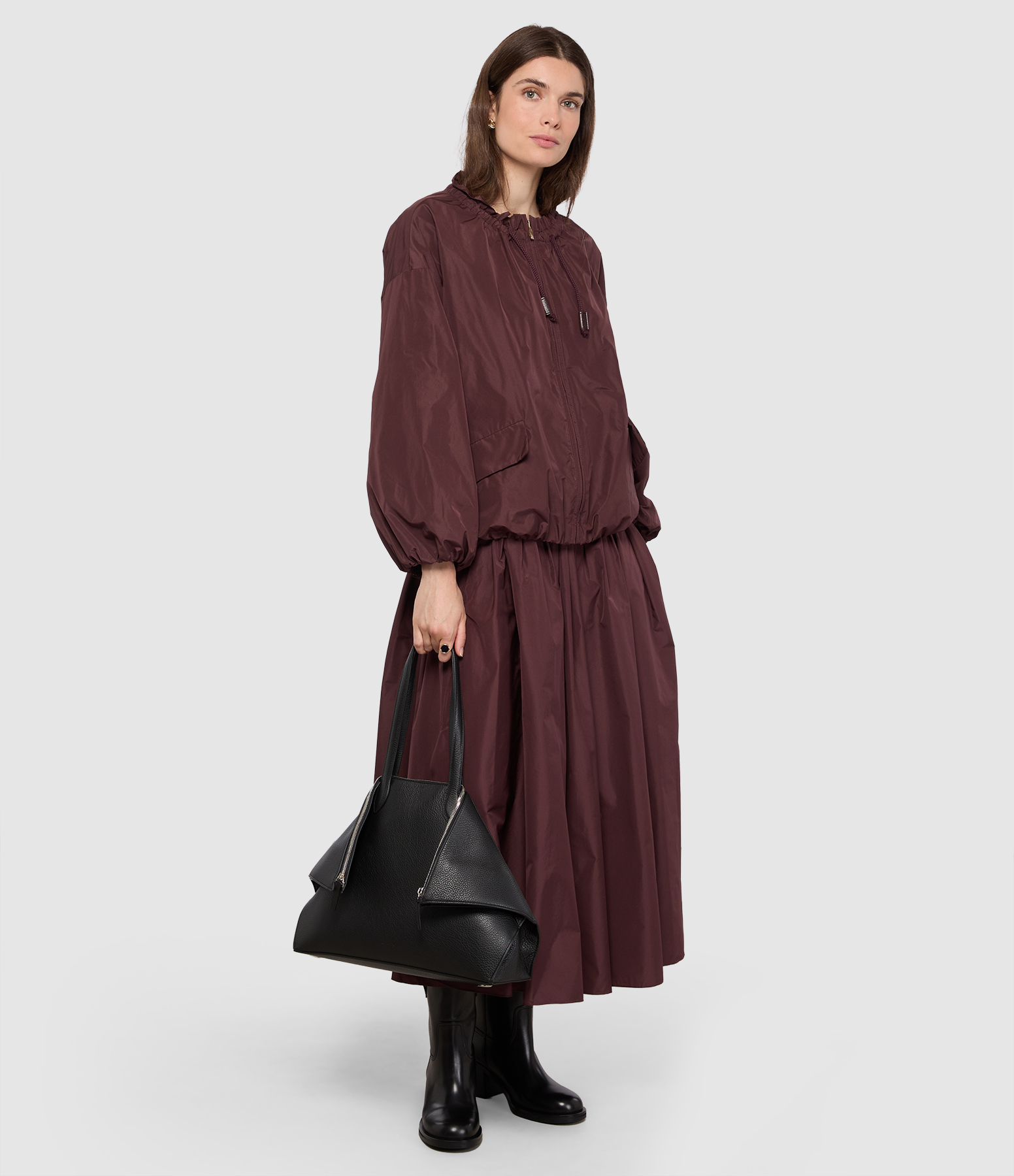 Romina Bordeaux Skirt, 'S Max