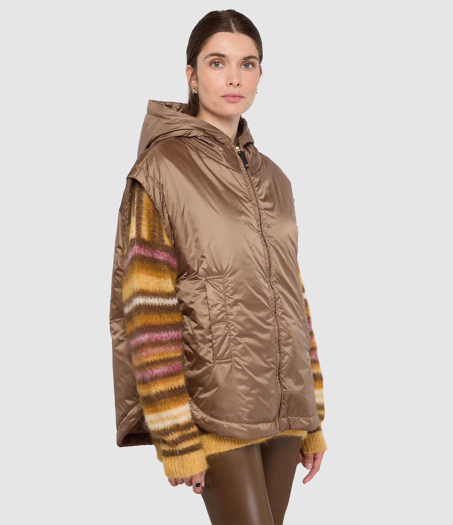 Ambra Mud Down Jacket, The Cube