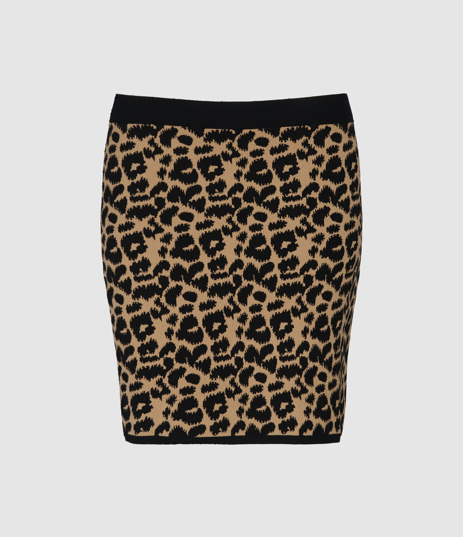 Domizia Black Short Skirt