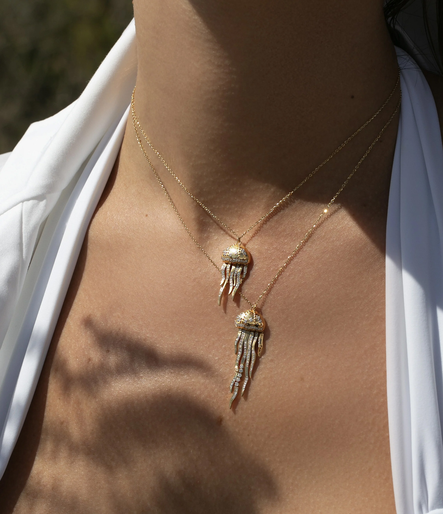 Medusa Necklace – Small Model in Yellow Gold