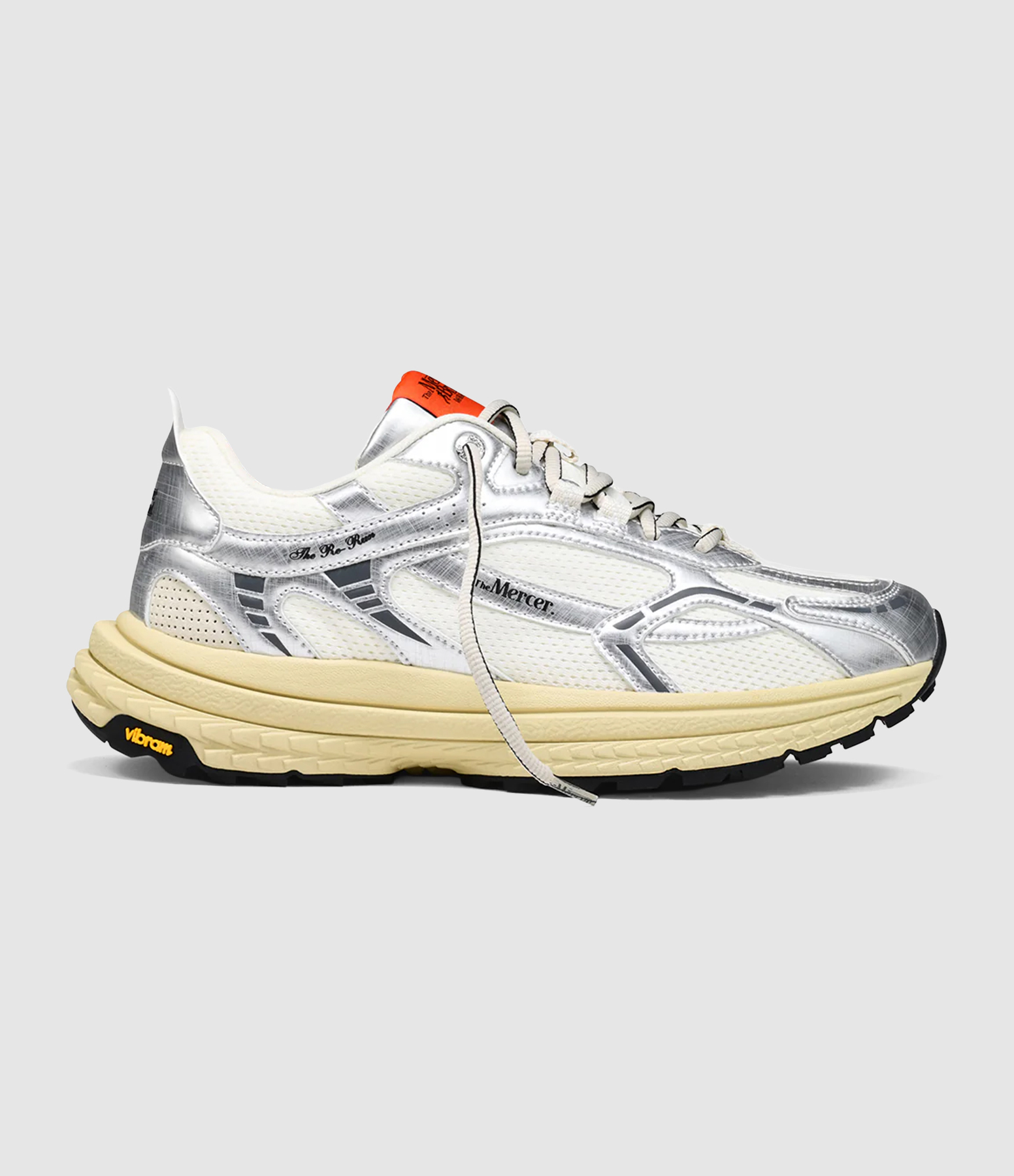 The Re-Run Vibram Silver trainers