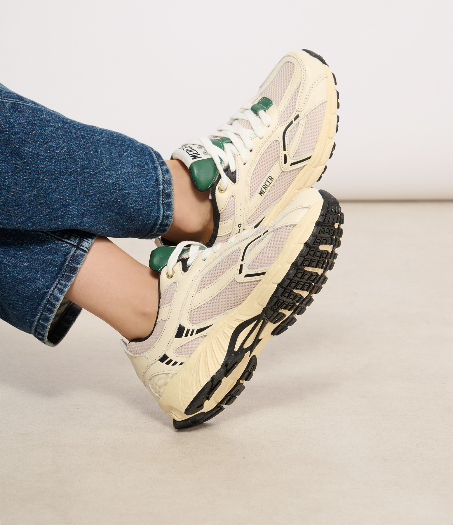 The Re-Run Nappa Off-White trainers
