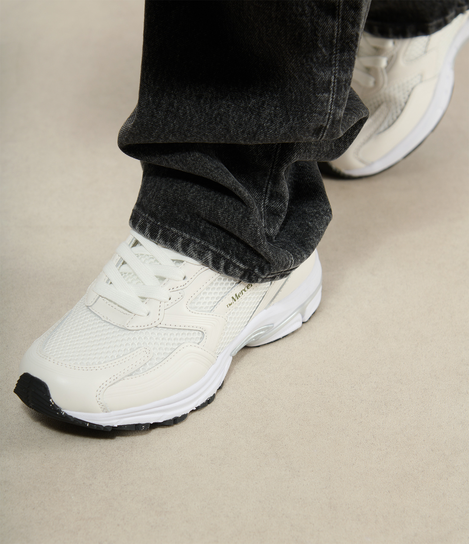 The Re-Run Next Gen CR White Green trainers