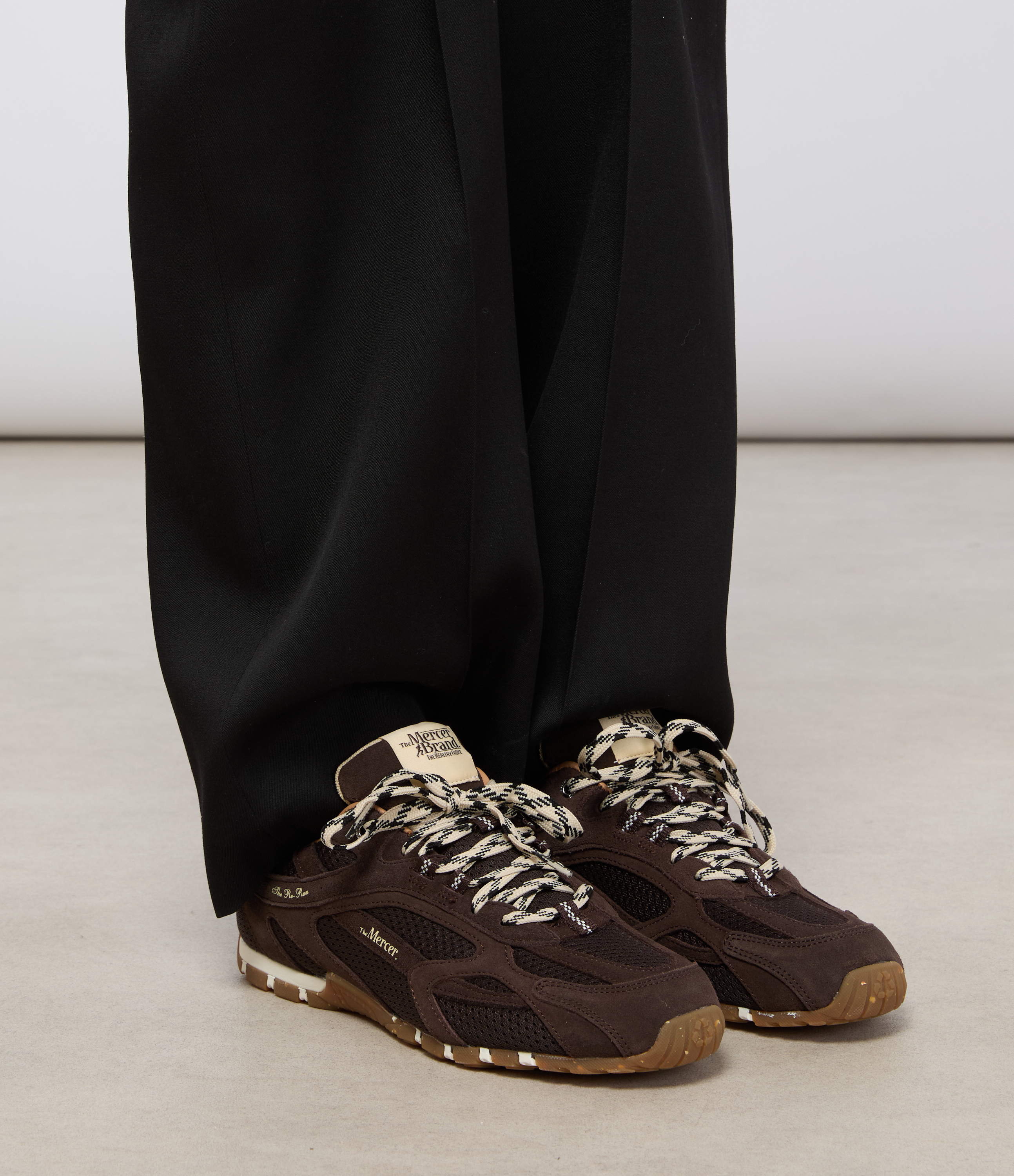 The Re-Run Drive Brown trainers