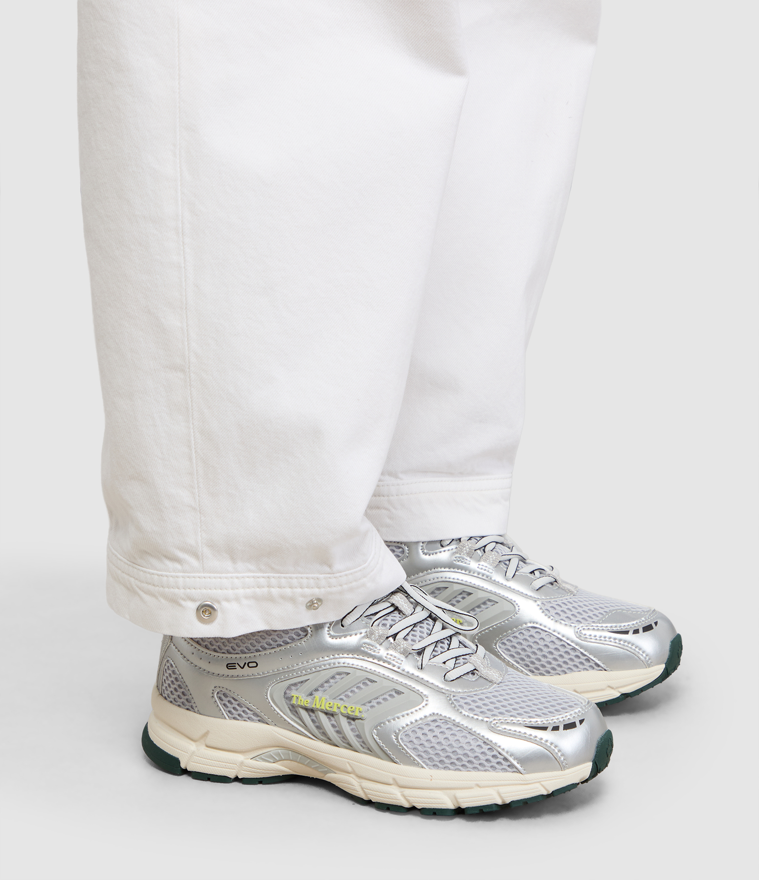The Re-Run Evo Silver trainers