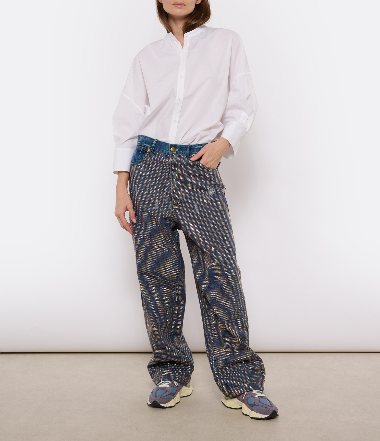 Janis Blue Trousers