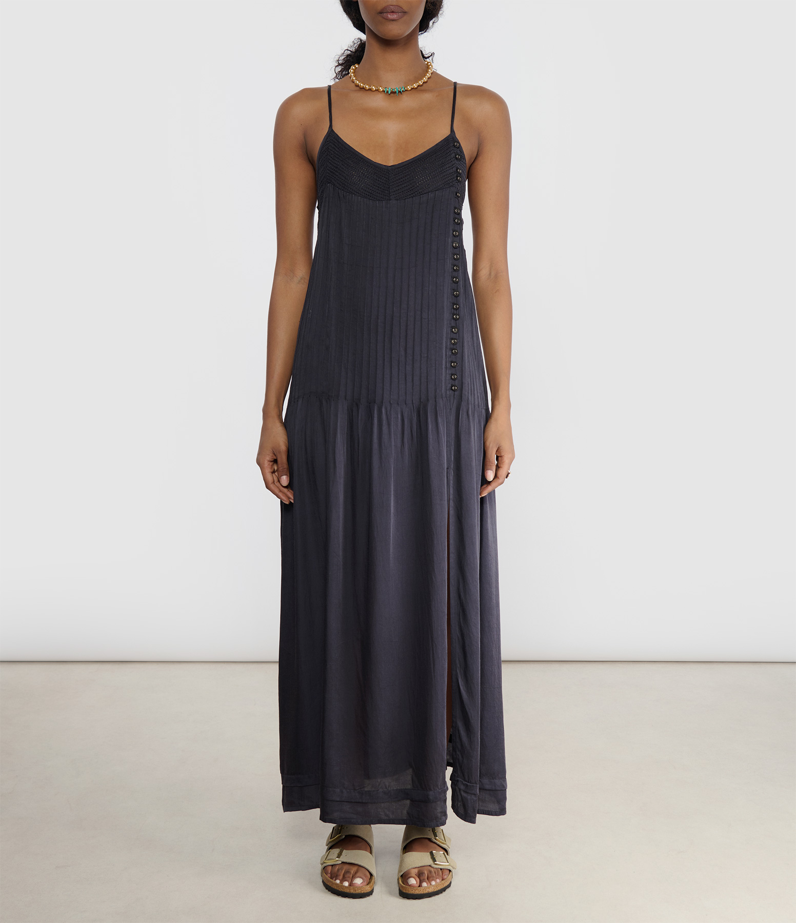 Sally Charcoal Dress
