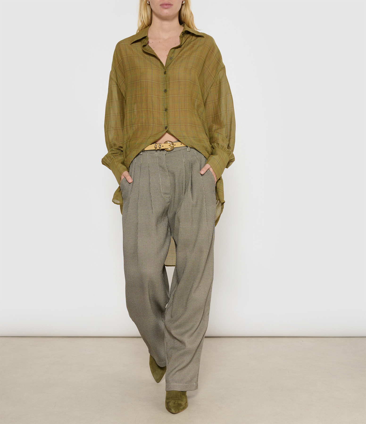 Brunello Khaki Shirt