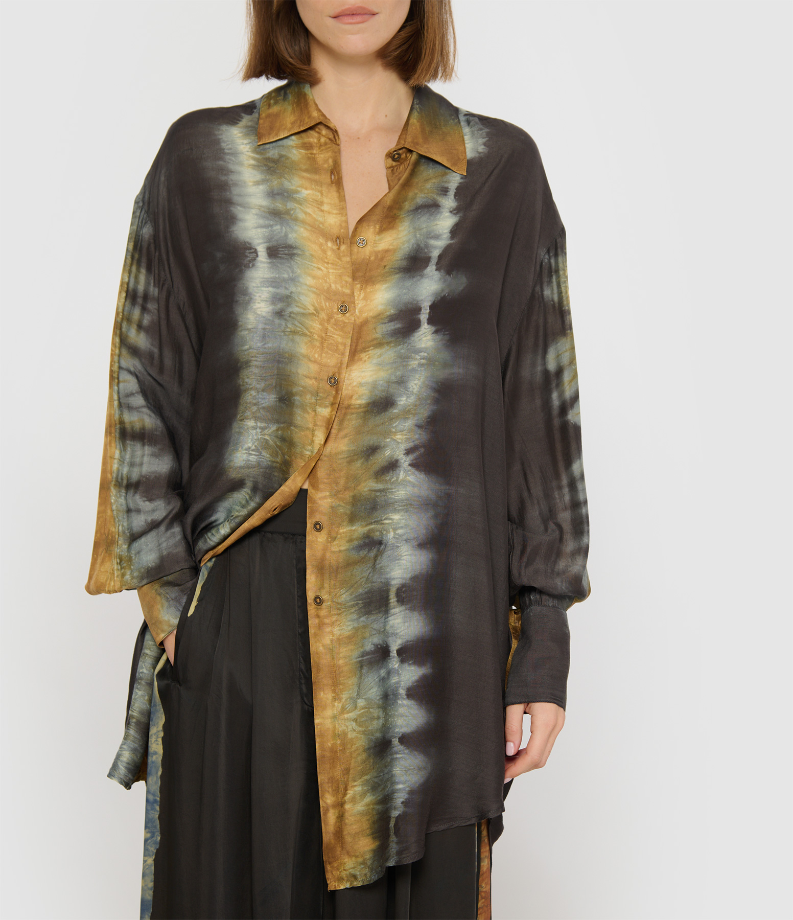 Lumelo Blue Ocre Shirt