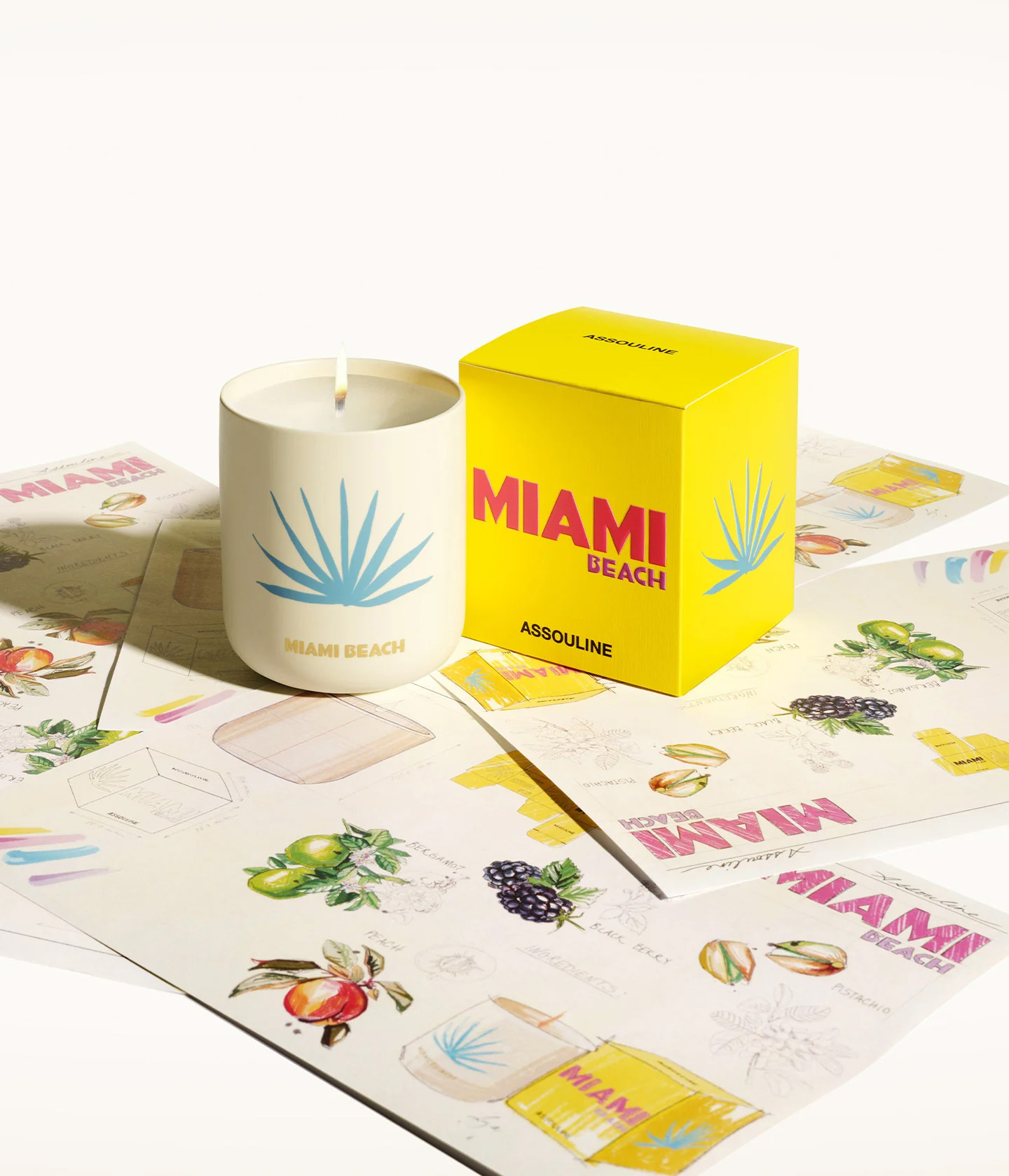 Miami Beach ‘Travel From Home’ Scented Candle
