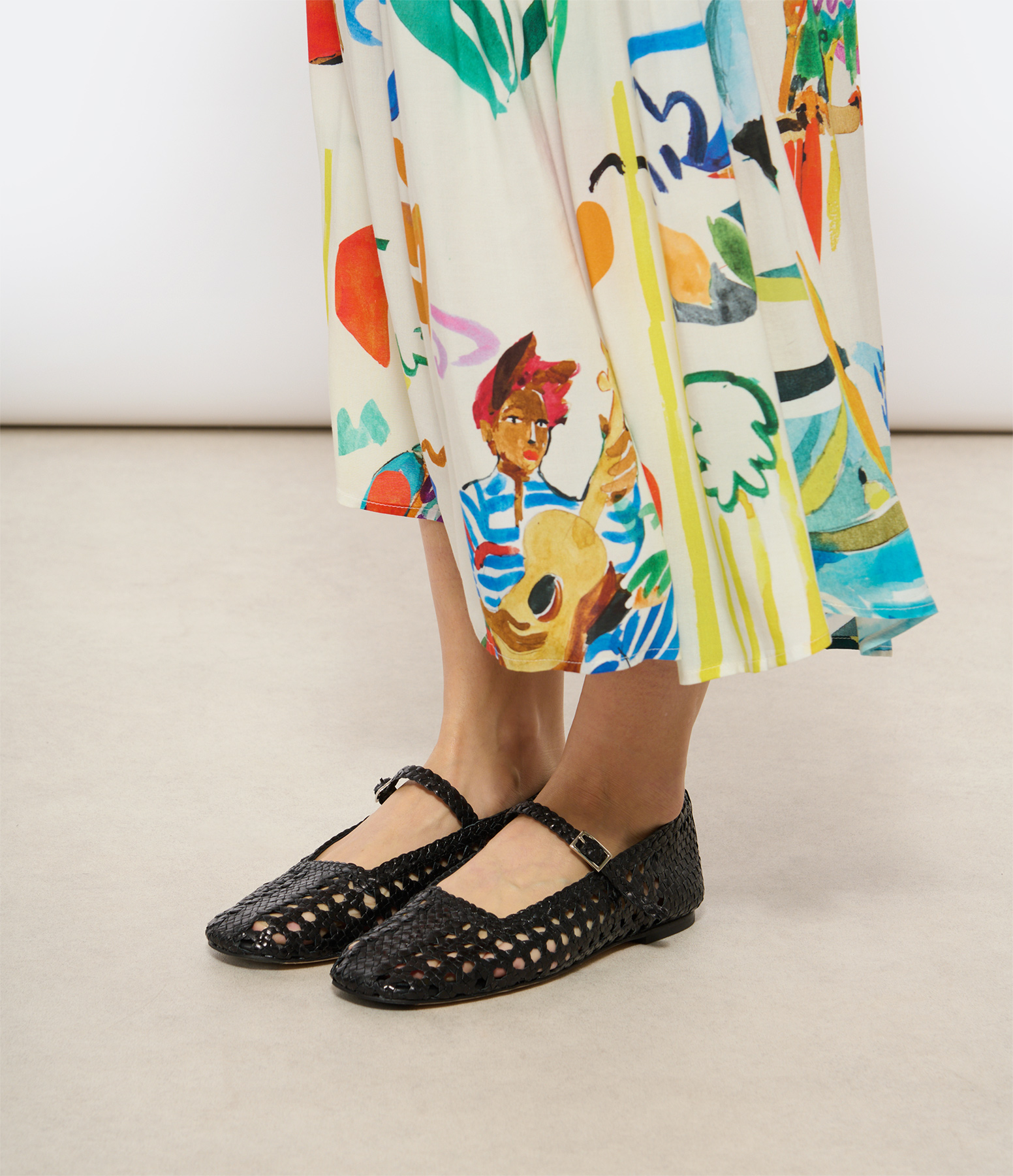 Yeida Black Ballet Flats