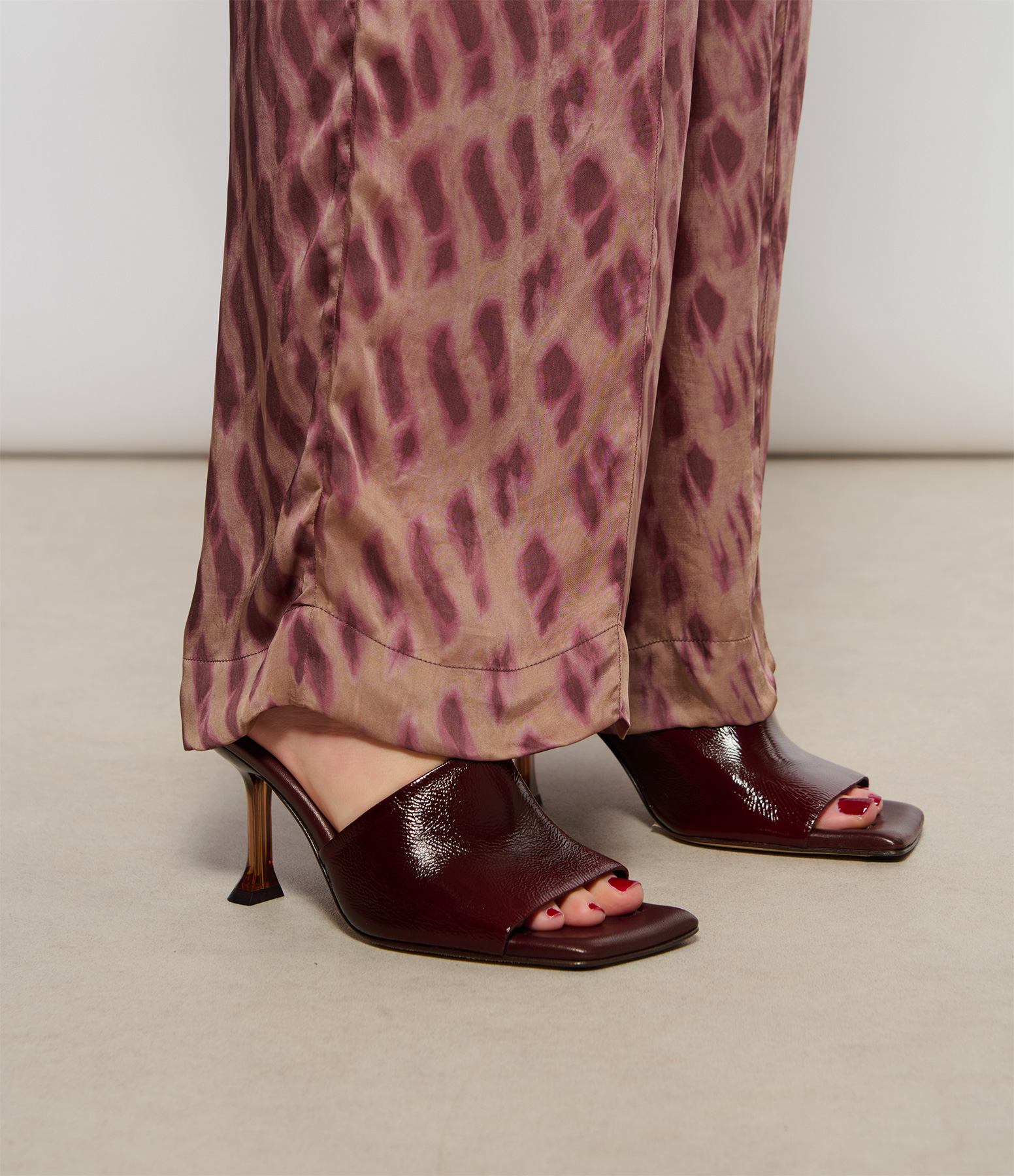 Miri Brown Mules