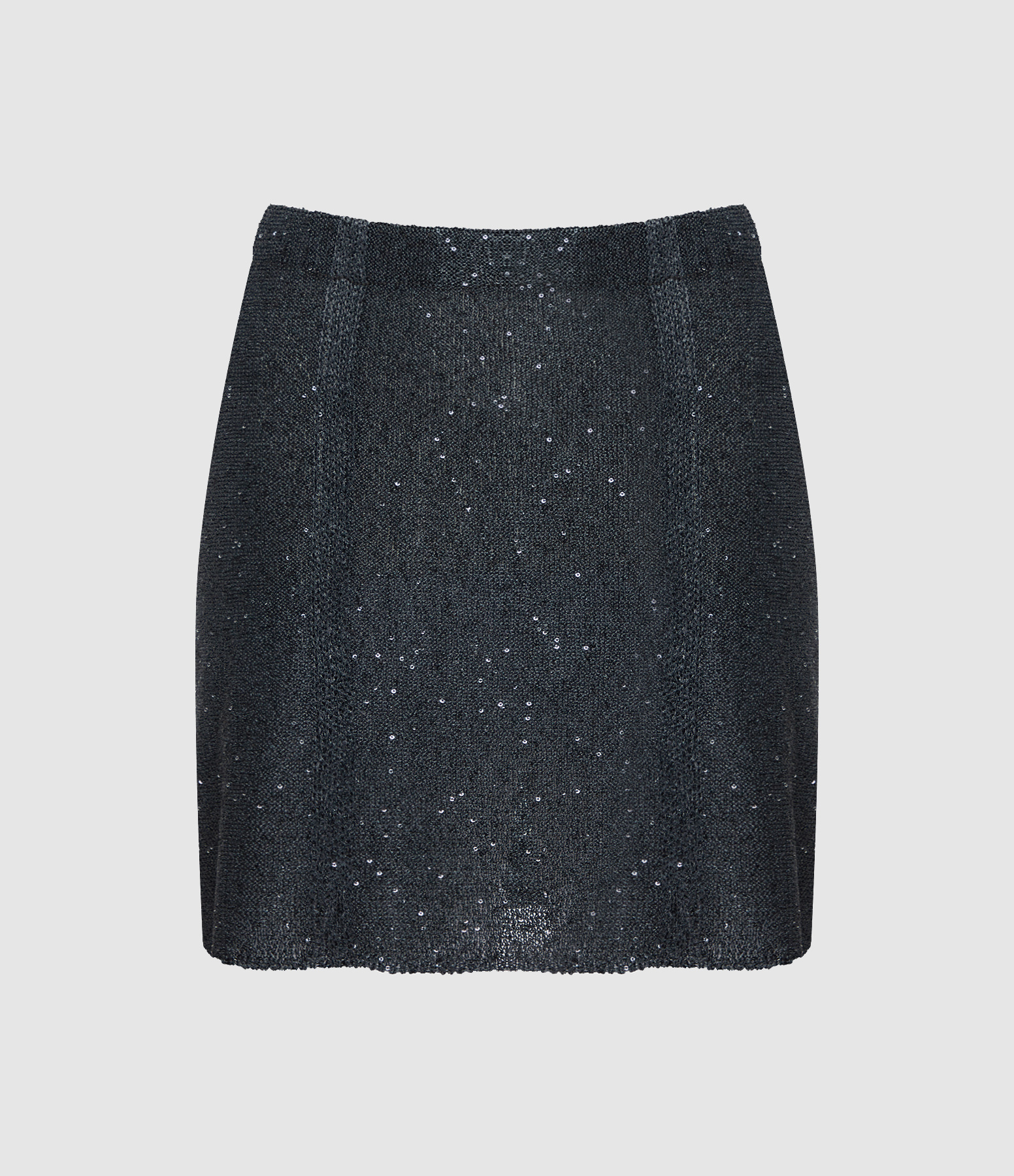 Eva Short Skirt – Grey