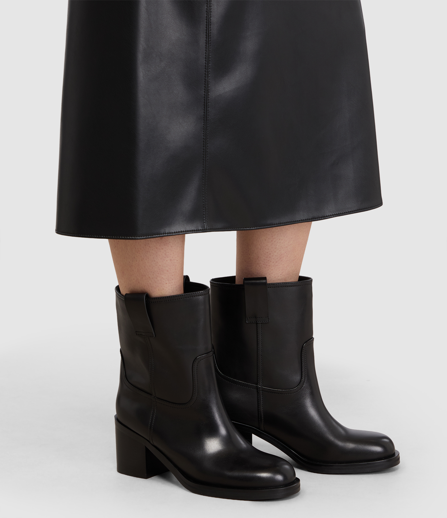 Jonas Black Ankle Boots