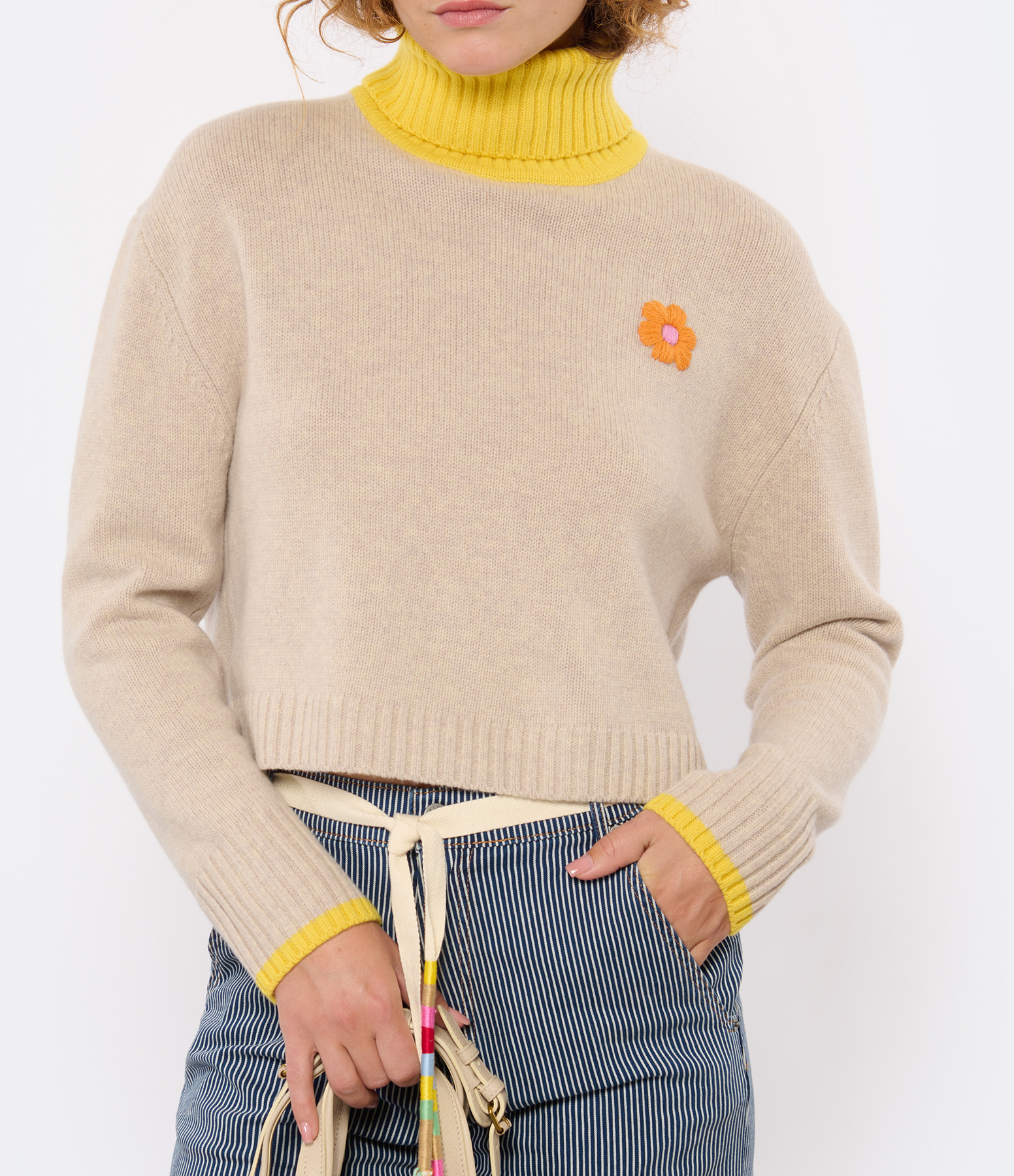 Oatmeal Wool Jumper