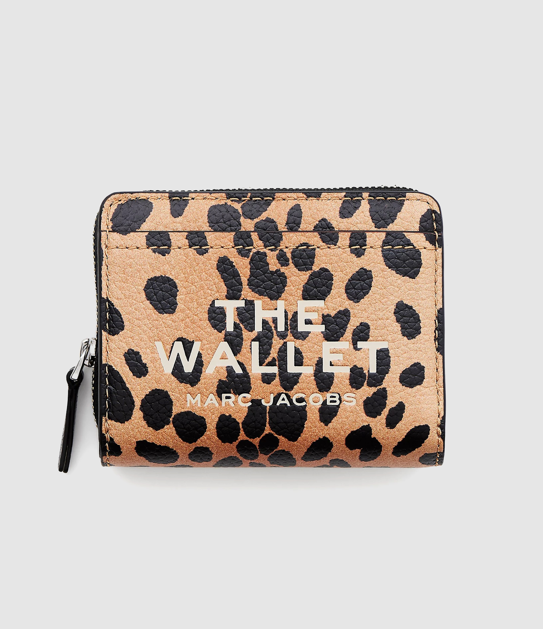 The Mini Compact Wallet in Black Multi