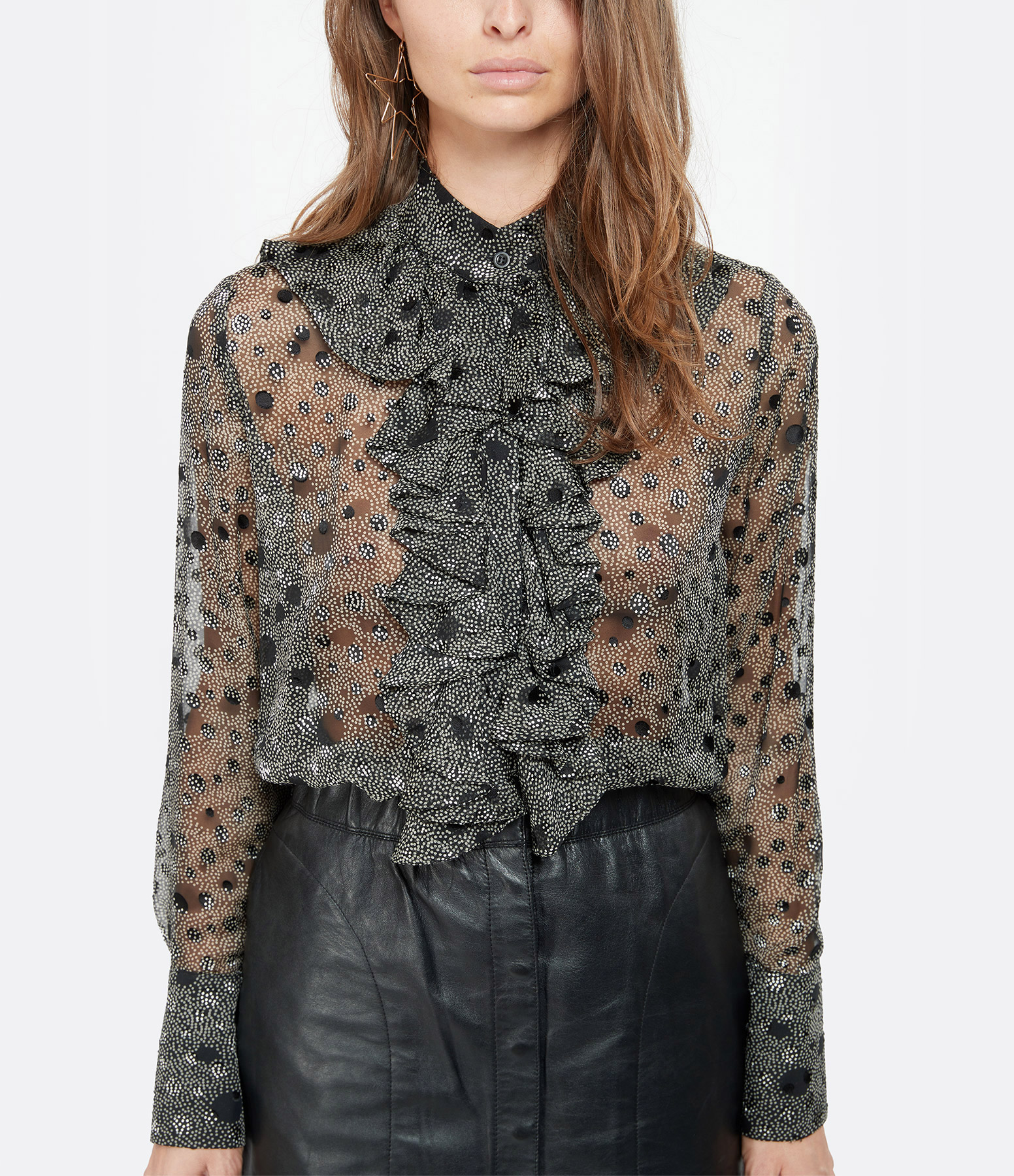 Palma Black Blouse
