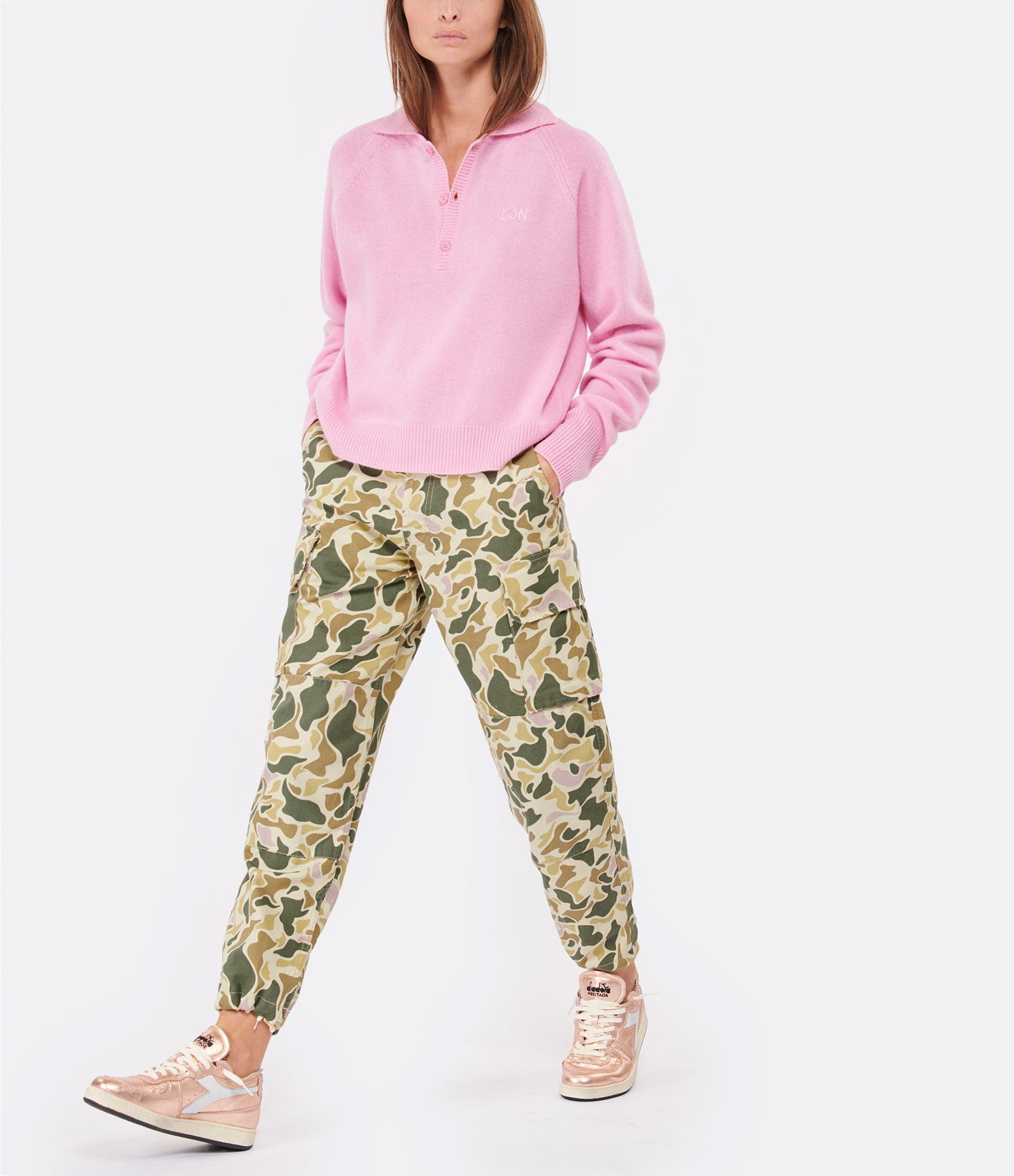 Camouflage Cotton Driver Trousers