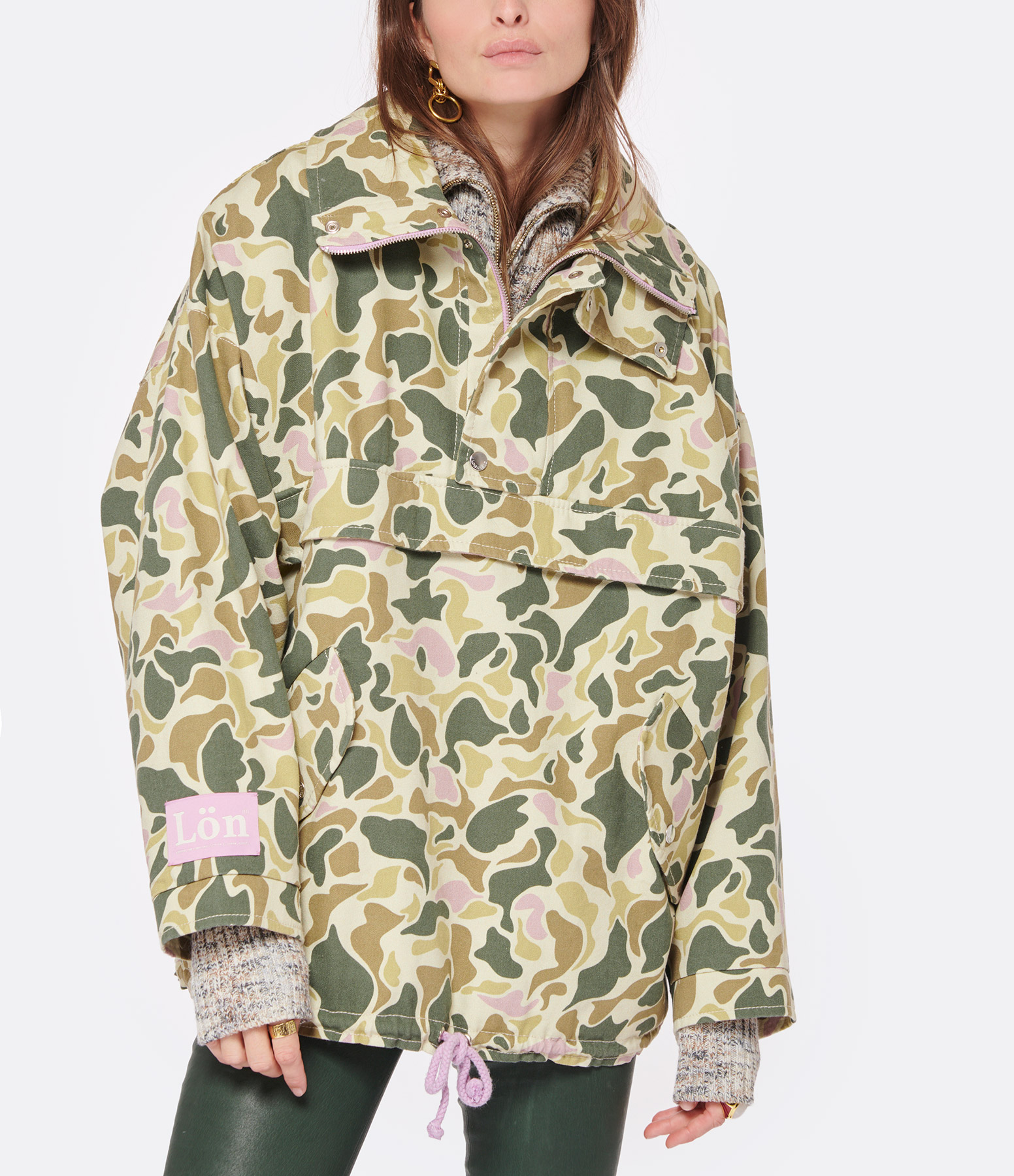 Logan Camouflage Wool Jacket