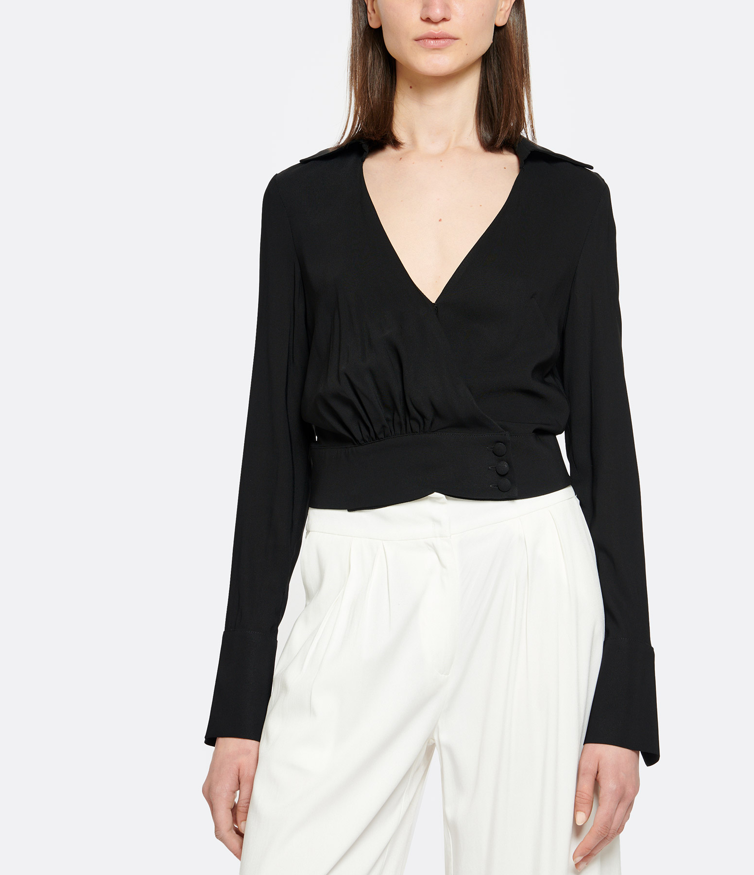 Altman Black Blouse