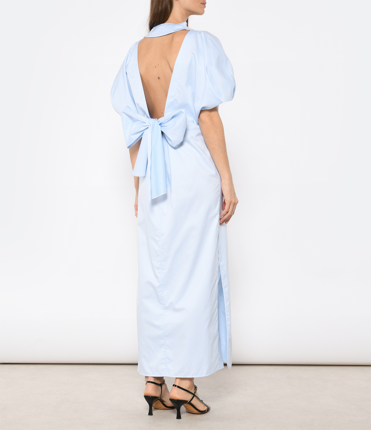 Vic Long Blue Dress