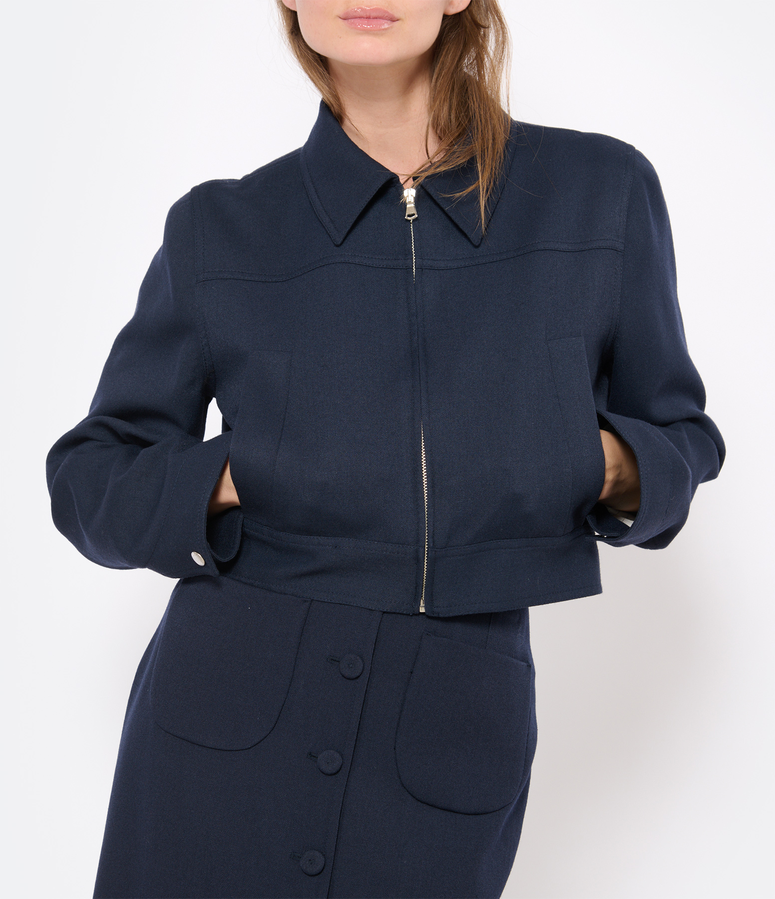 Asbury Navy Jacket