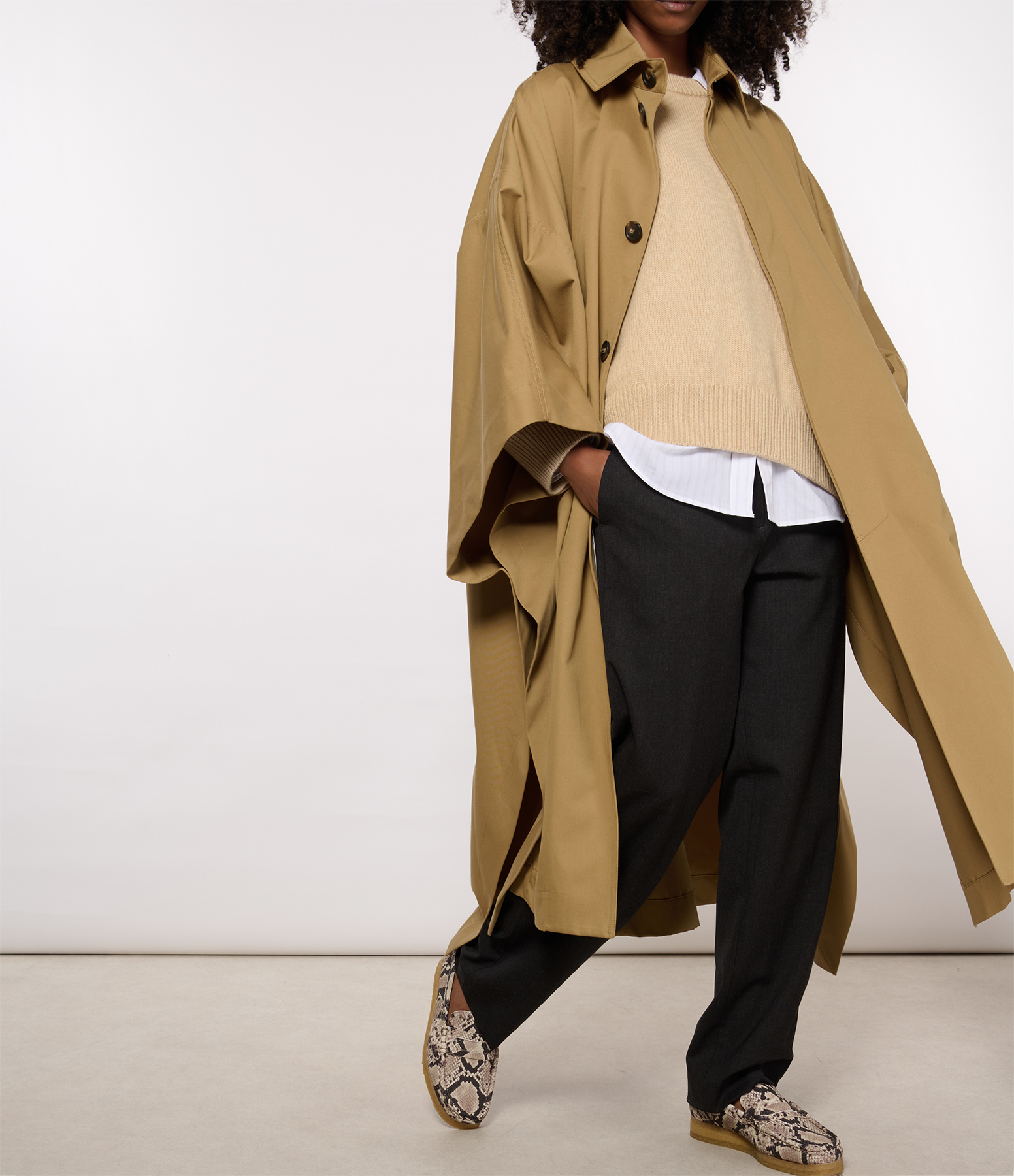 Hilla Biscuit Coat
