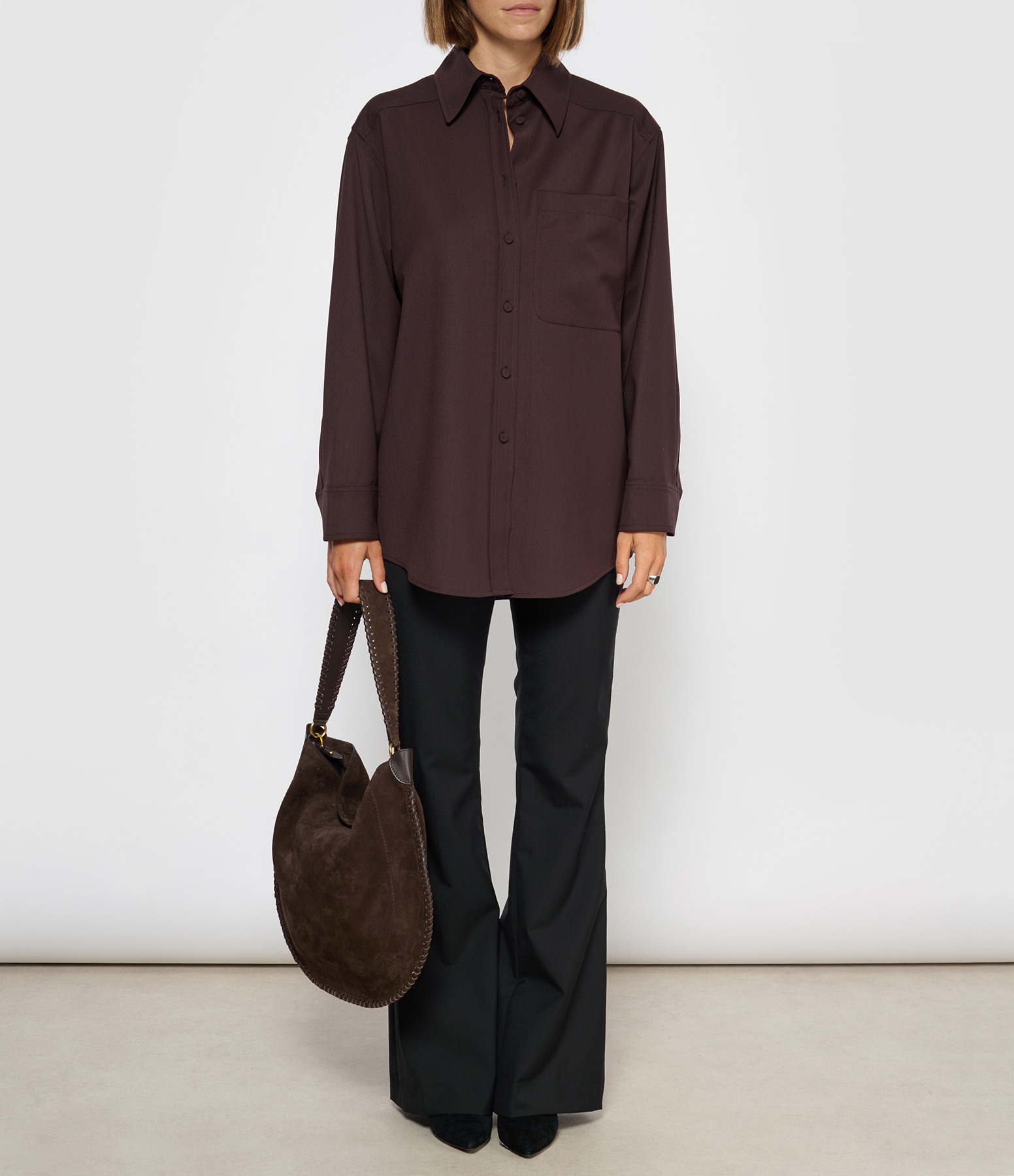 Rains Brown Shirt