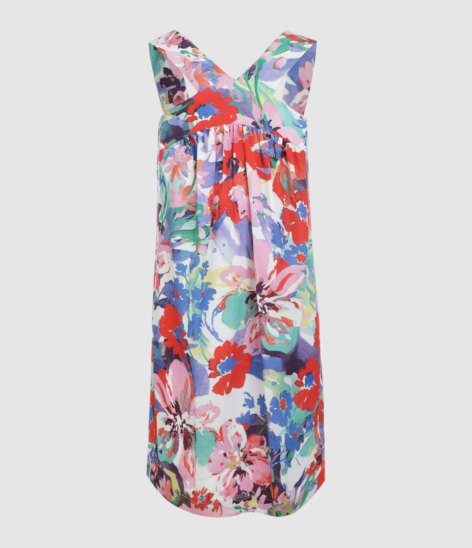 Lena Recycled Floral Print Dress