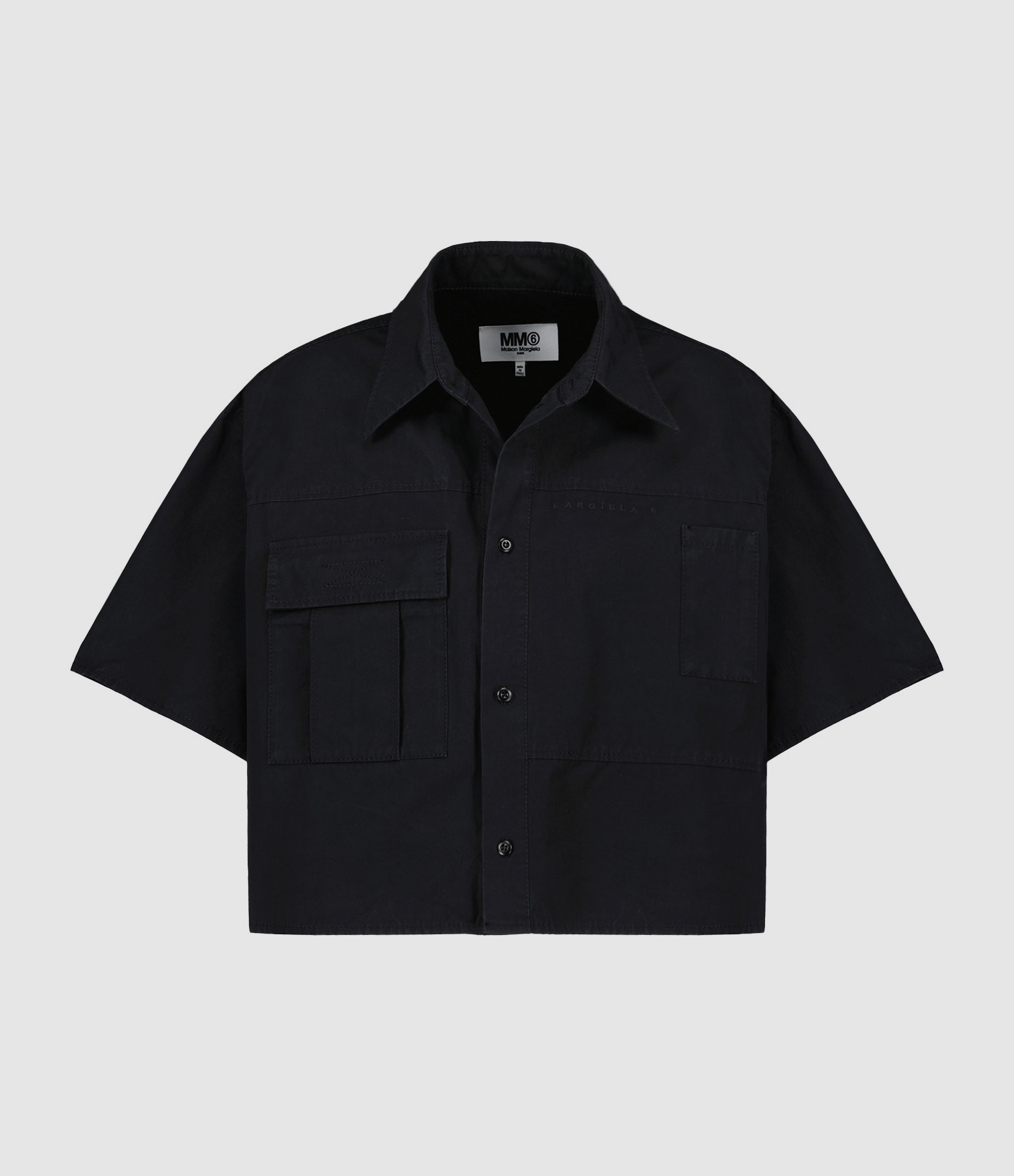 Black Cotton Shirt