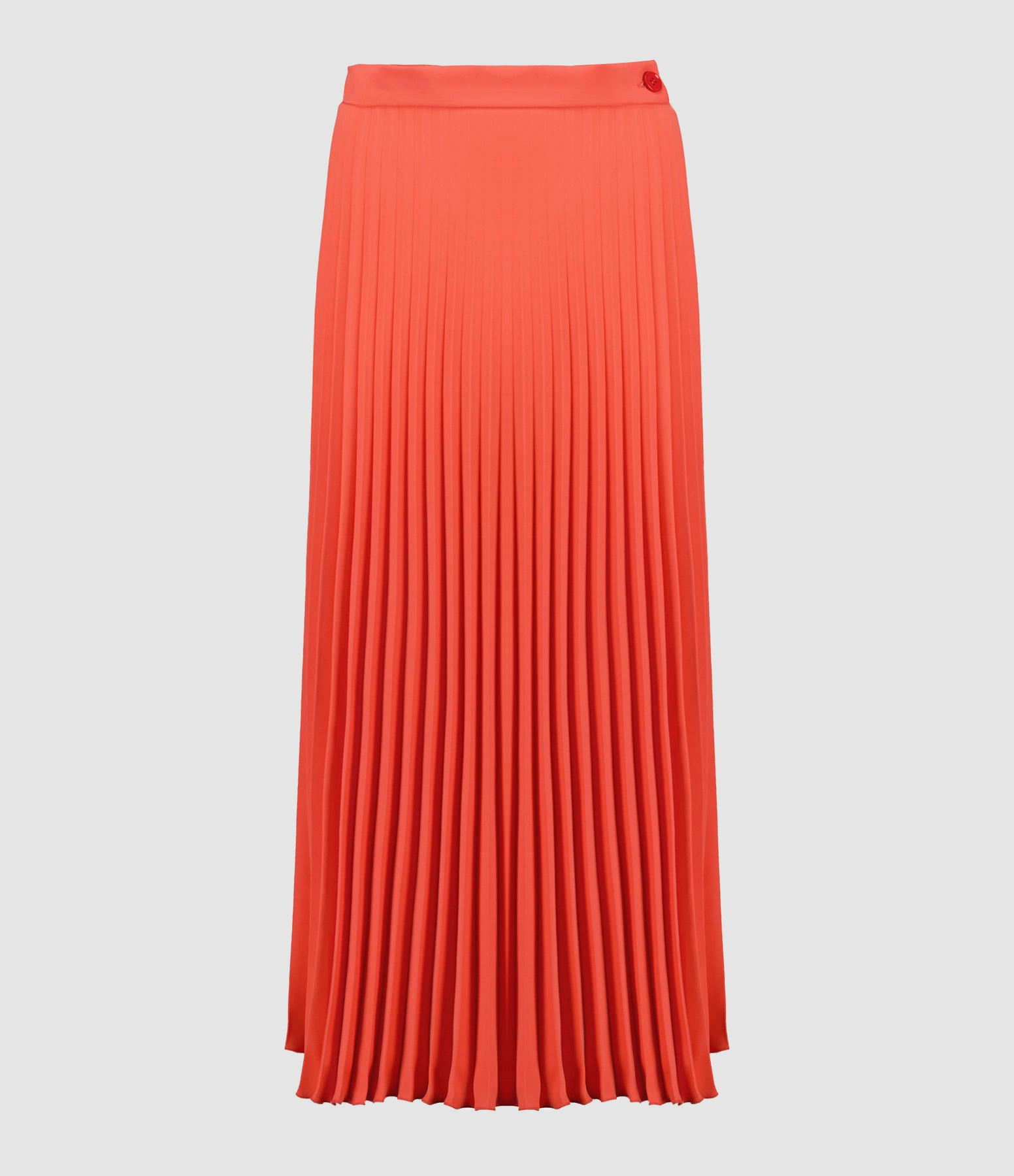 Orange Midi Skirt