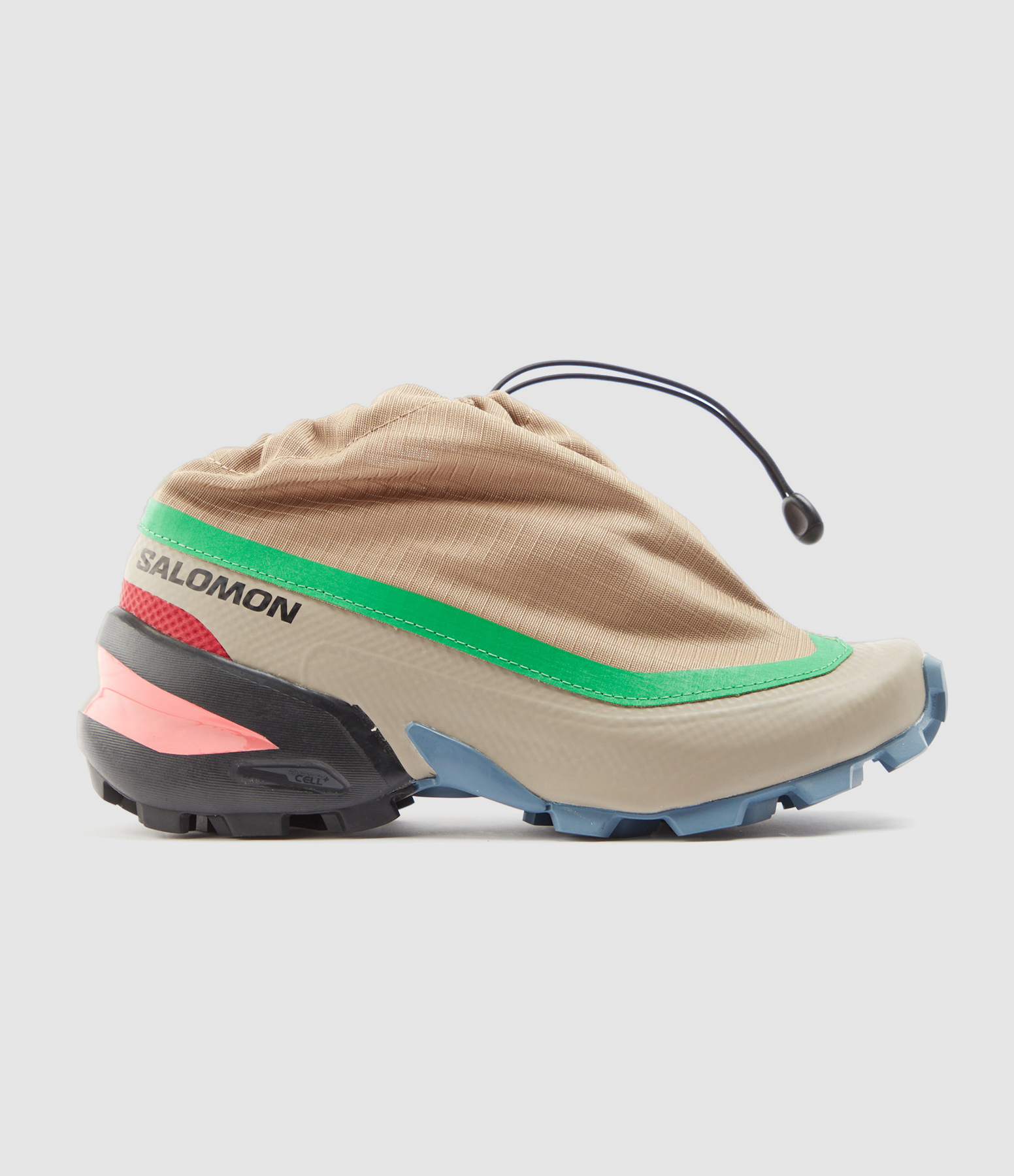 Multicoloured Leather Cross Low Trainers, MM6 x Salomon Collaboration