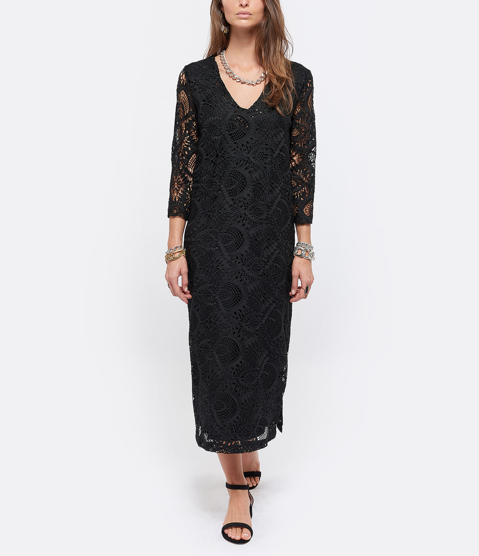 Roxane Tolki Black Dress