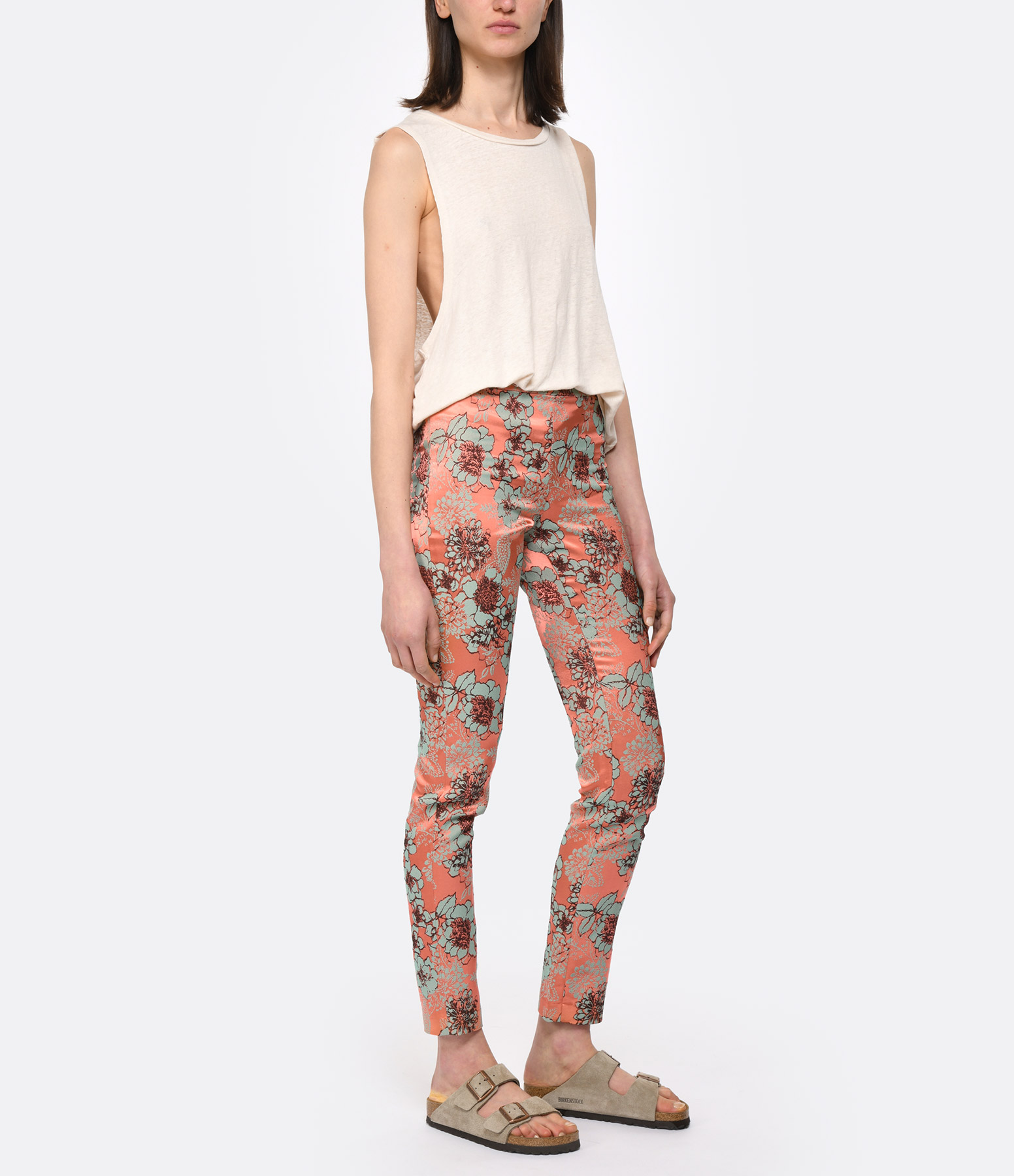 Vero Stadio Coral Floral Leggings