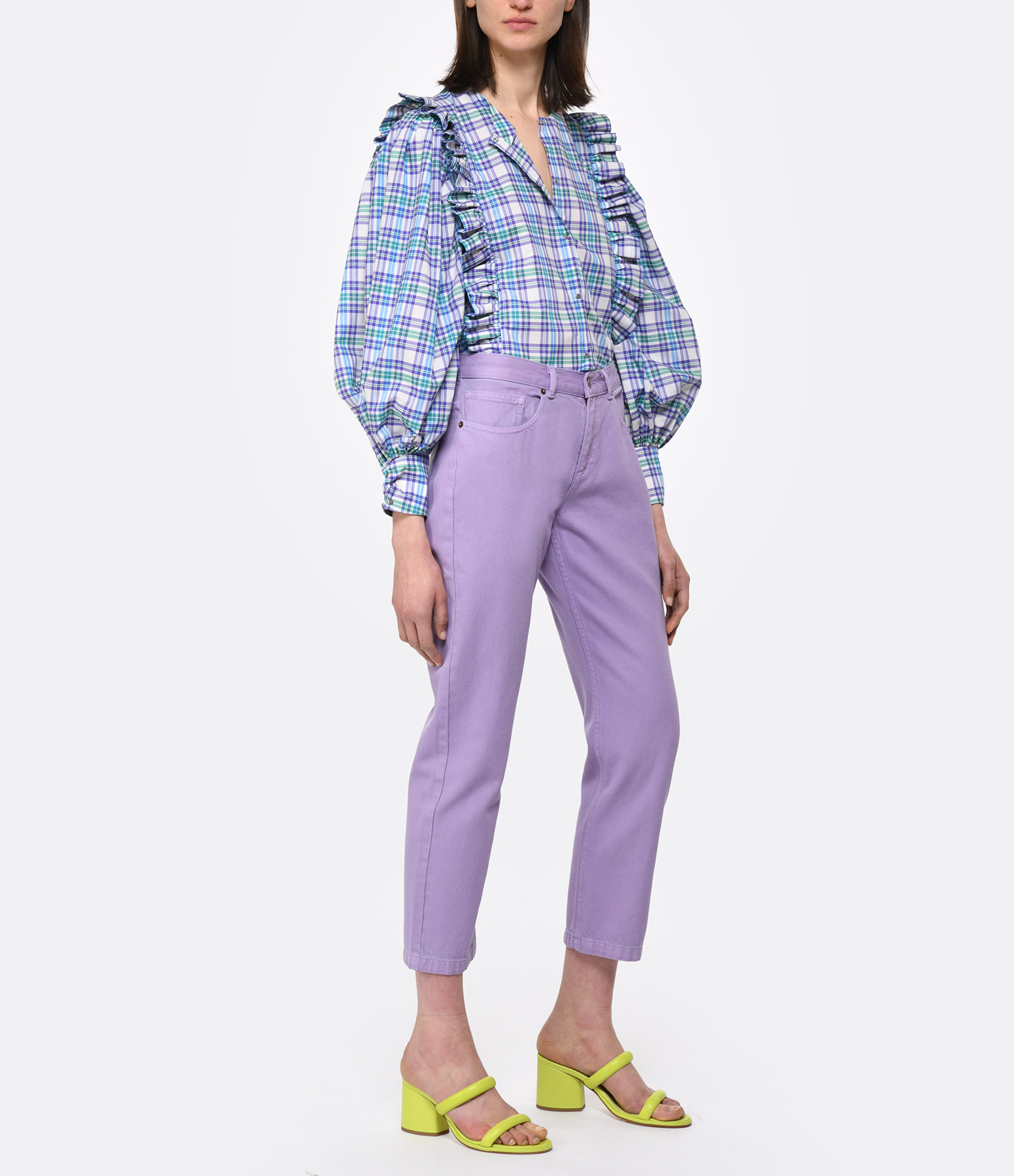 Jean Elias Many Uni Cotton Lilac
