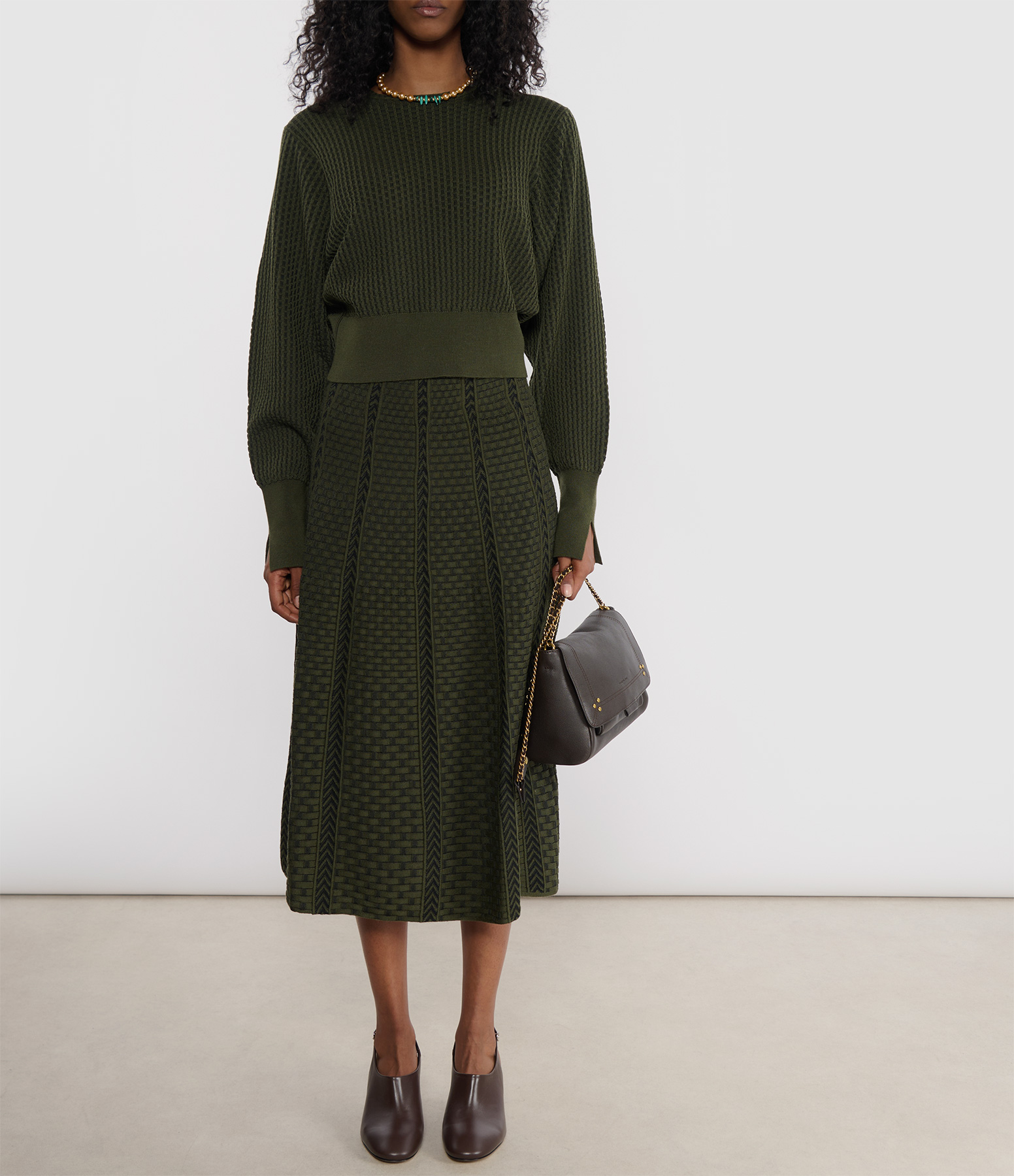 Dakota Top – Khaki and Black