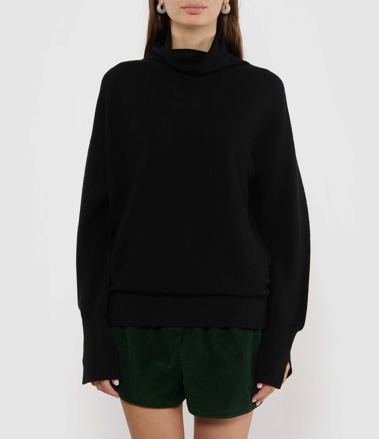 Nora2 Top – Deep Black