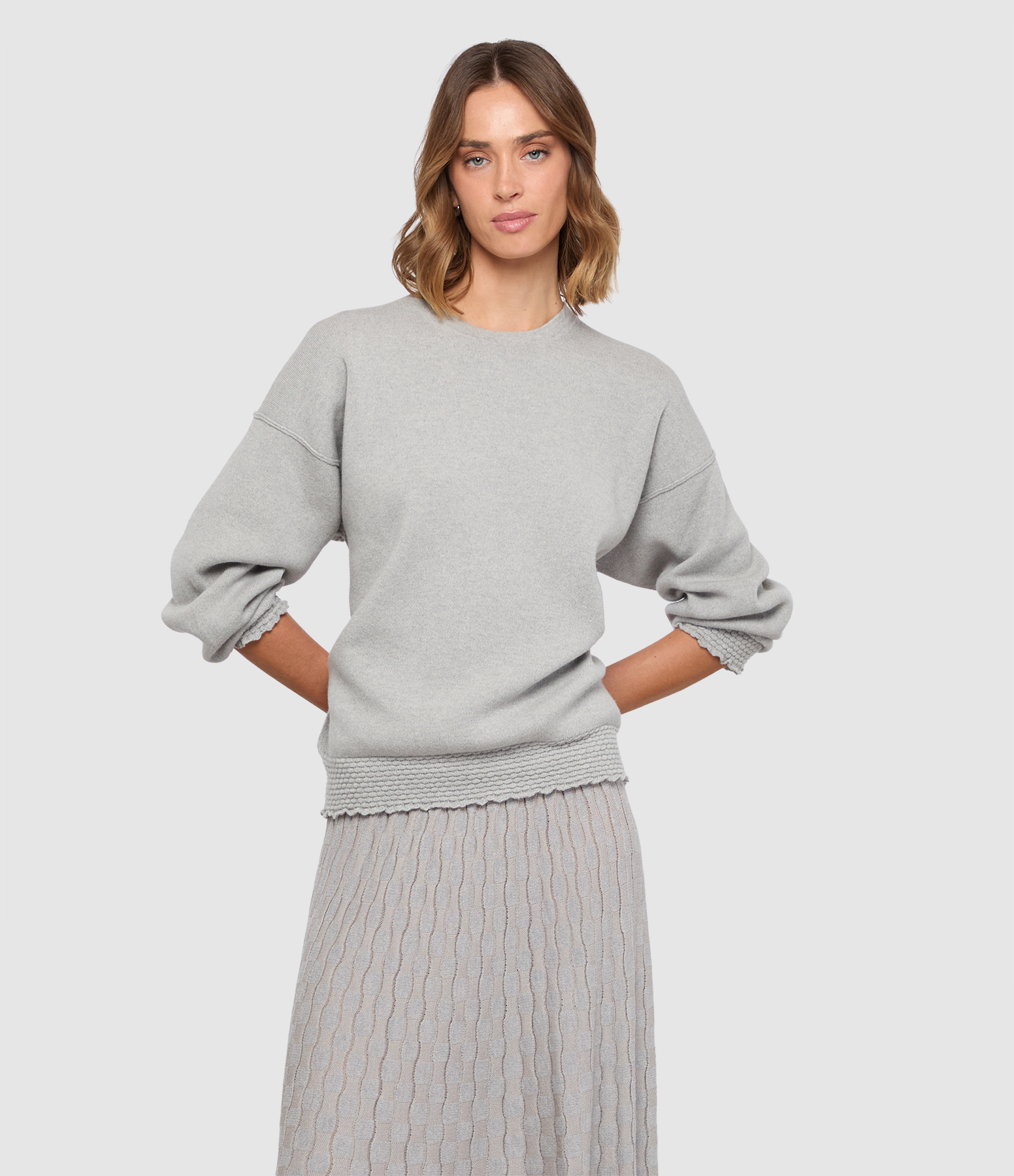 Dump Sweater in Mouse Grey