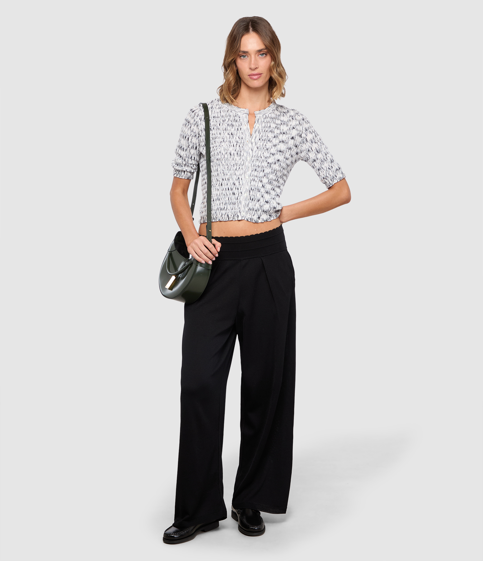Deep Black Ciao Trousers