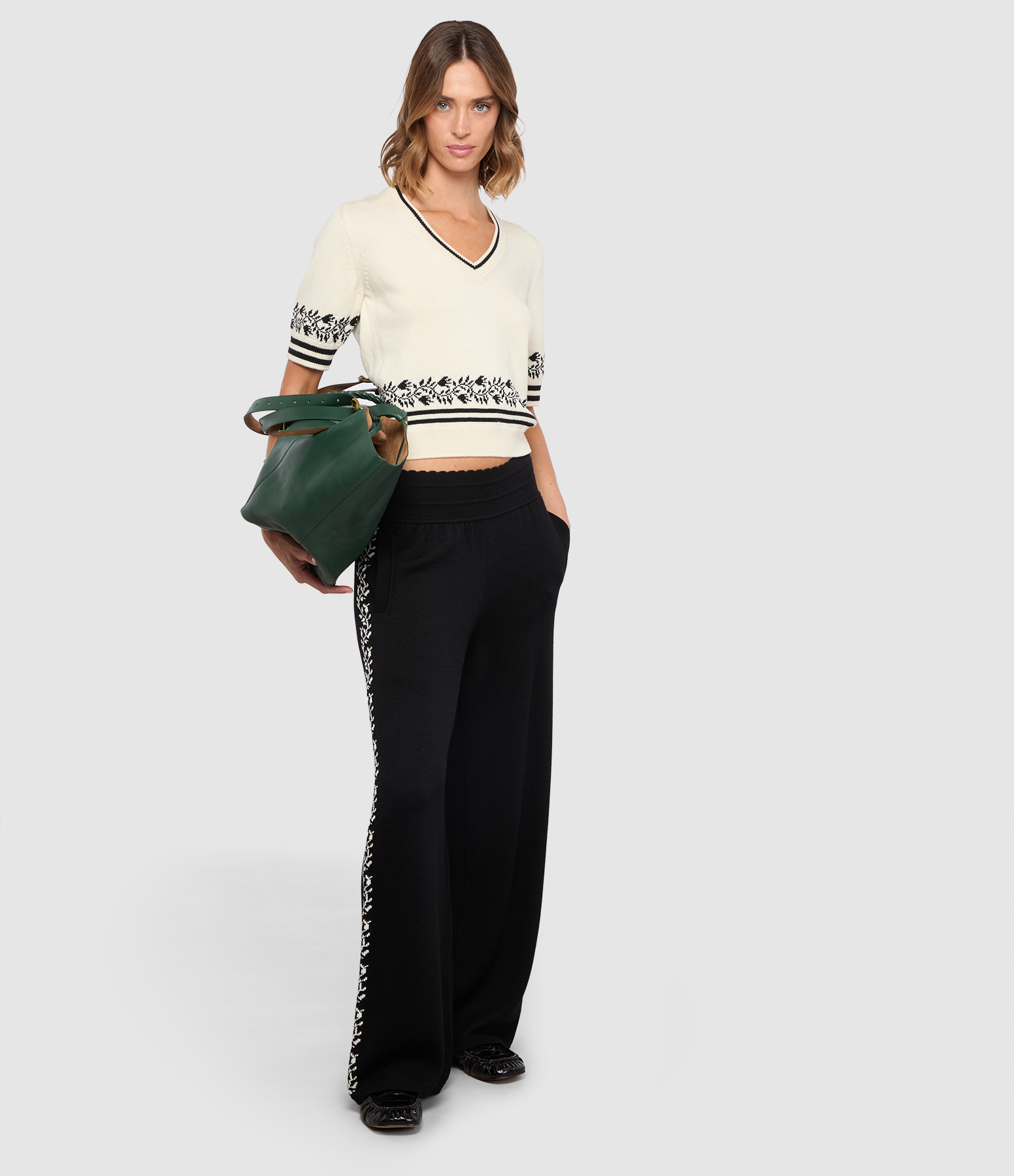 Deep Natural Black Maple Trousers