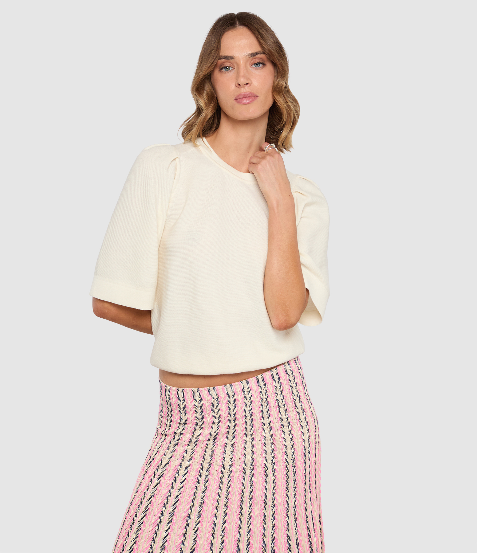 Natural Sunflower Top