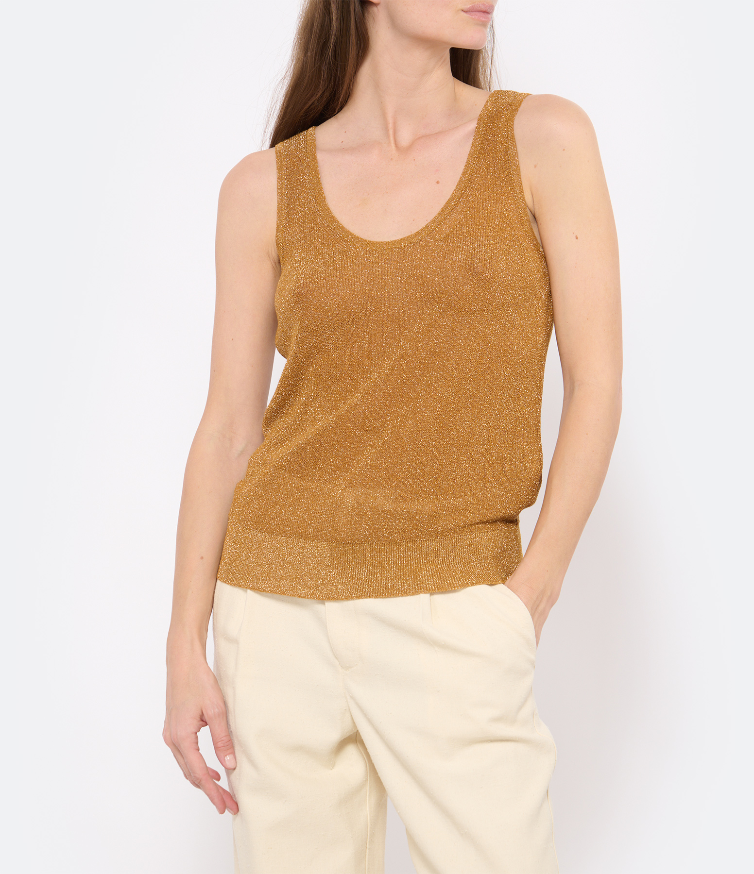 Liccia Caramello tank top