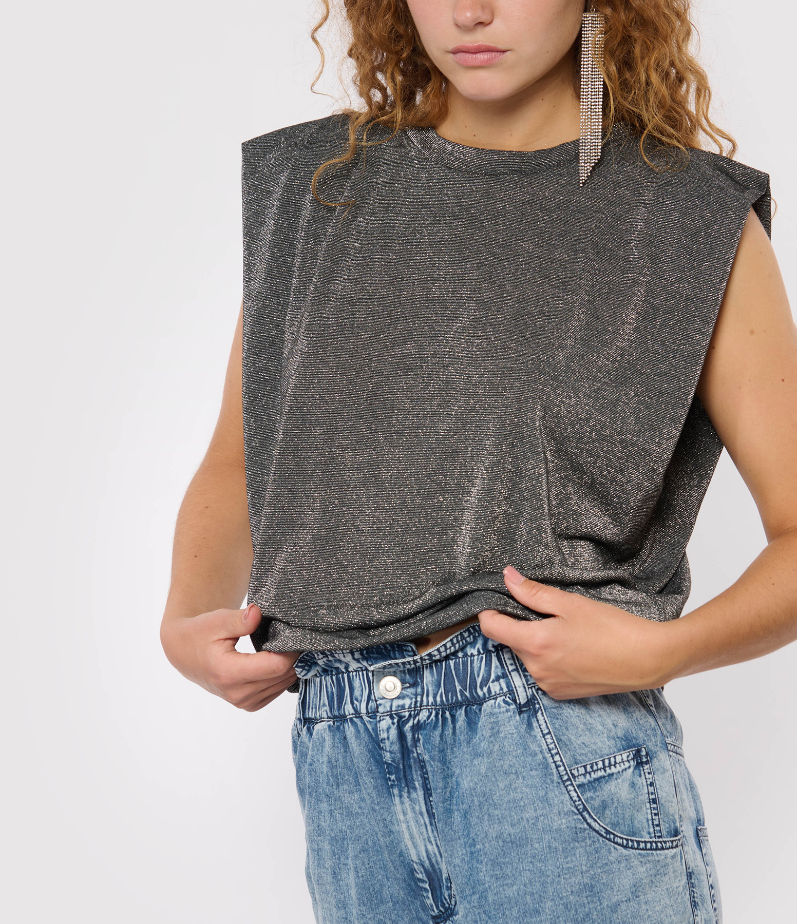 Enna Dark Silver T-shirt