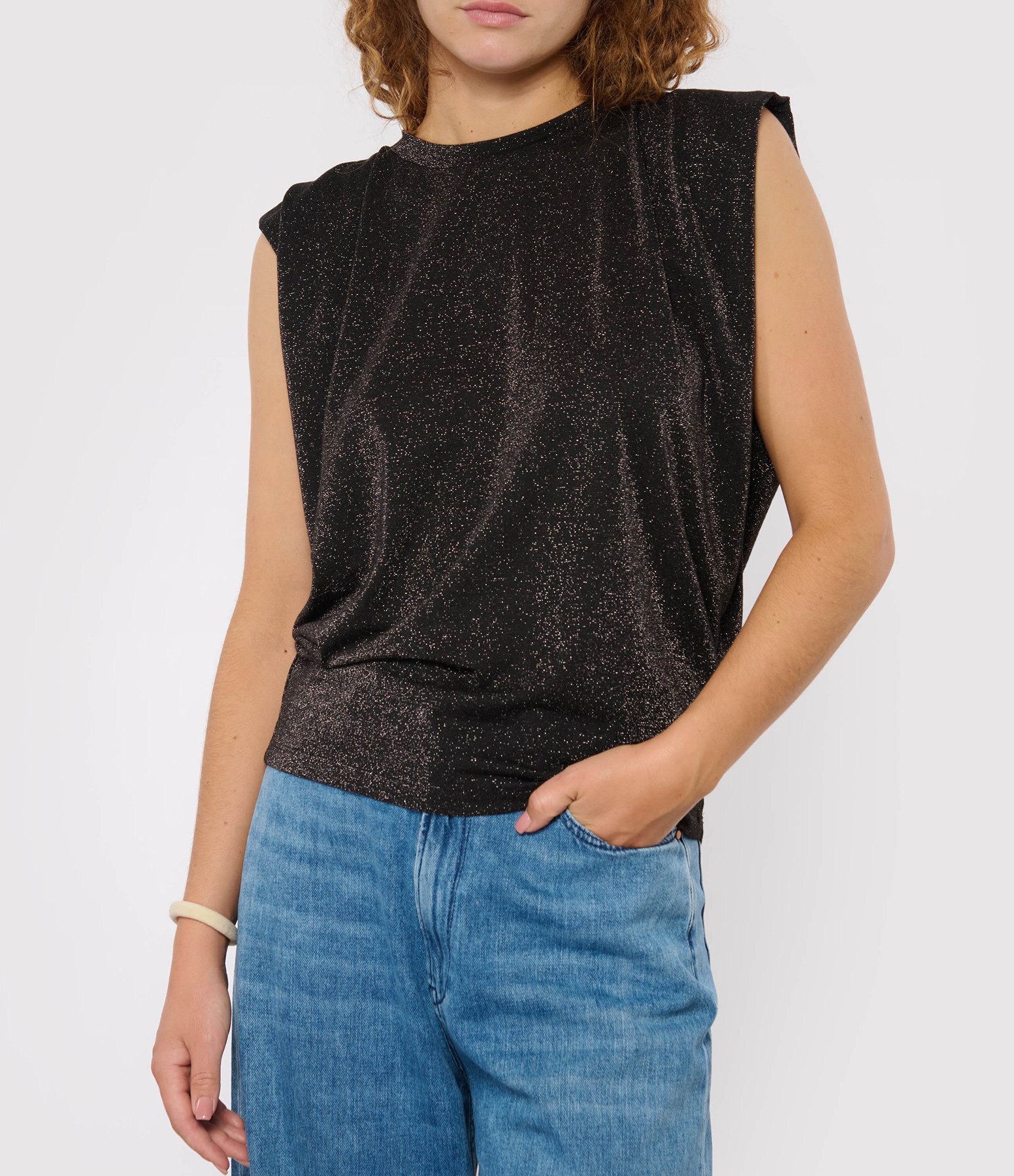 Enna T-shirt in Anthracite Grey