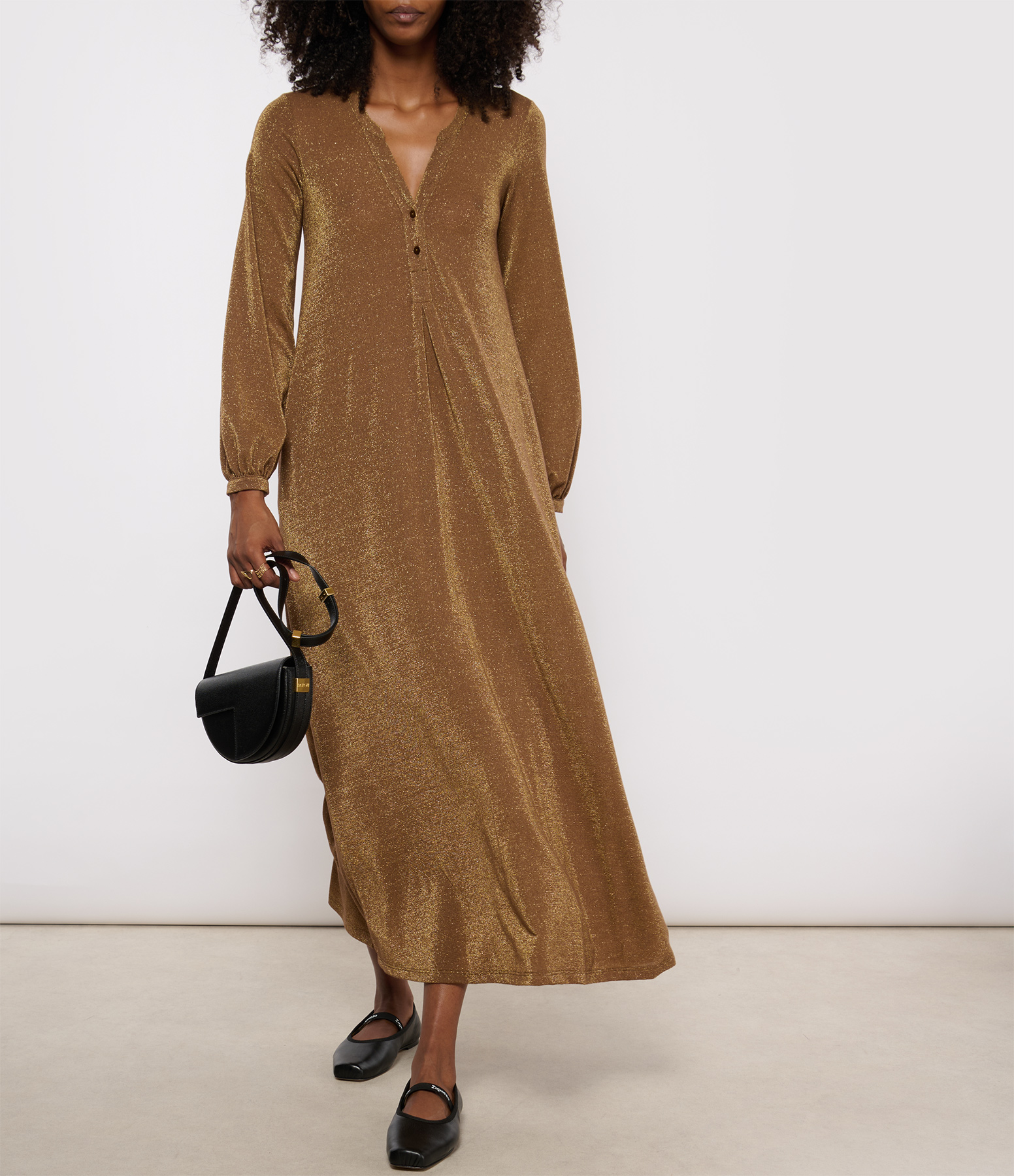 Amede Doré Long Dress, Exclusive to Lulli