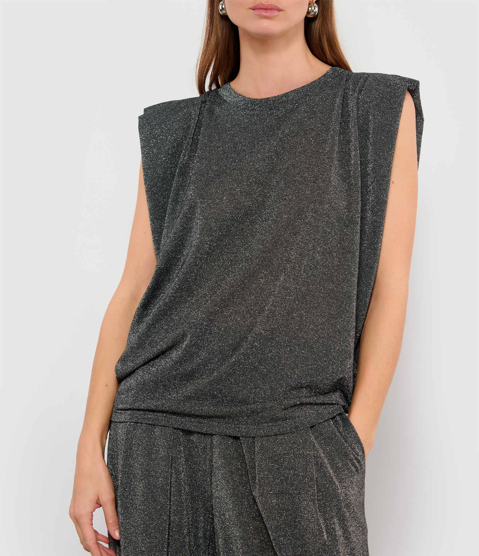 Enna Argento Scuro T-shirt, a Lulli exclusive