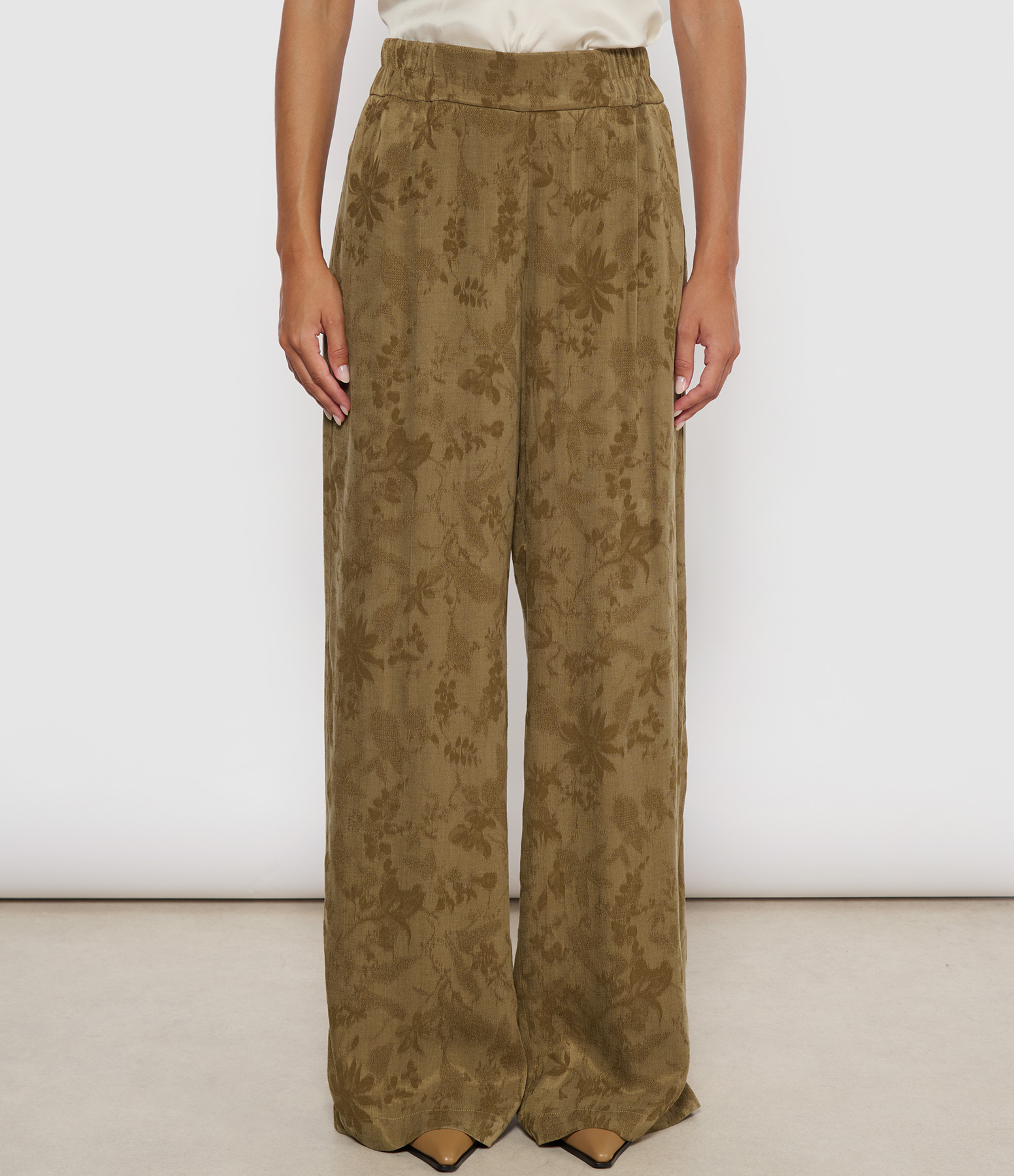 Baccarat Verde Militare Trousers